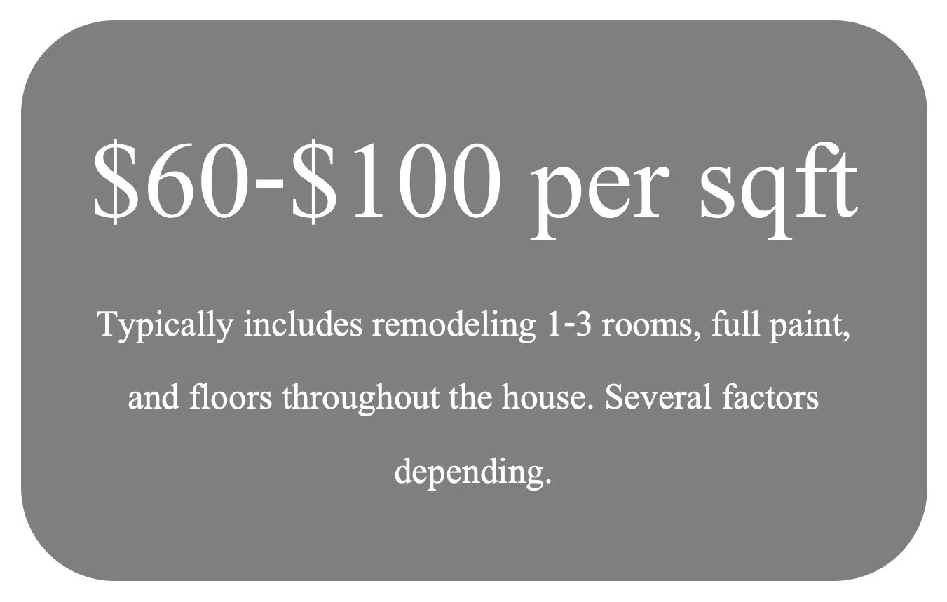 Pricing Guide — Hendricks Remodeling