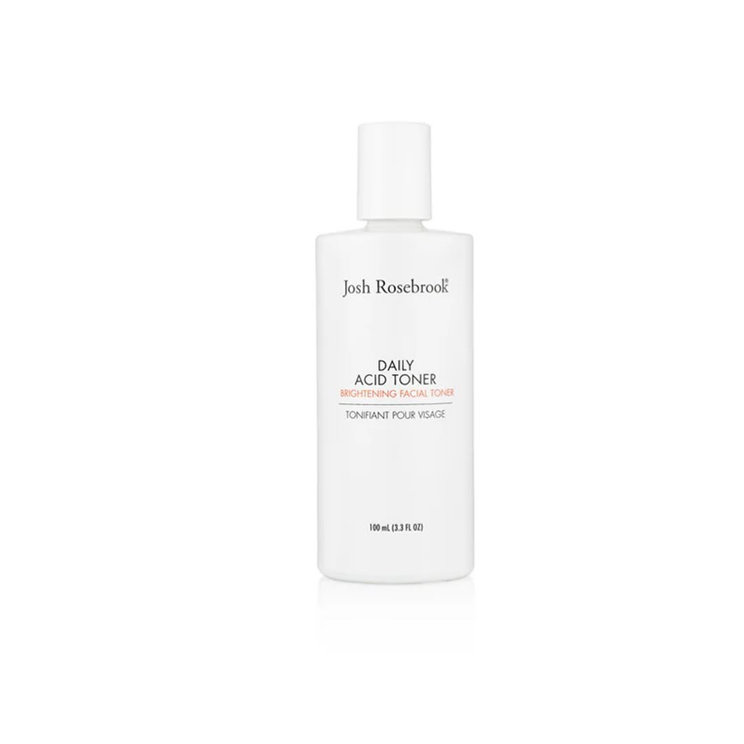 FREE JR DAILY ACID TONER WITH JOSH ROSEBROOK PURCHASE of $125+ while it lasts! ✨💕✨💕
This is exfoliation, elevated. 
Daily Acid Toner is a resurfacing, hydrating toning treatment designed to smooth skin and banish dullness by sloughing away dead ski