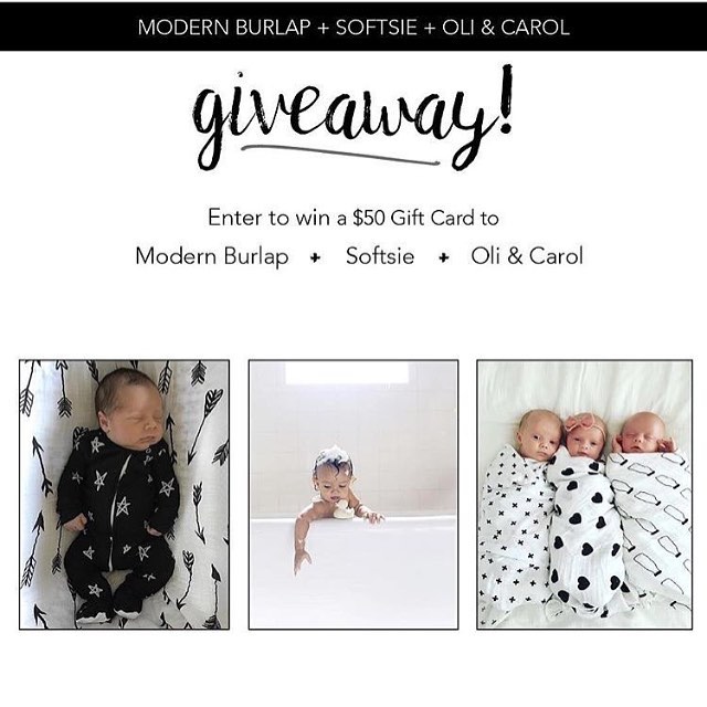 We are so excited to team up with @softsie and @modernburlap to give one lucky winner the ultimate bundle! To enter:
➕ LIKE this photo
➕ FOLLOW all shops!
➕Tag your friends who love shopping small!!
Giveaway will end in 24 hours. Winner will be annou