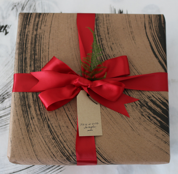 HAND PAINTED WRAPPING PAPER
