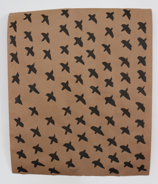 HAND PAINTED WRAPPING PAPER 20" X 36"