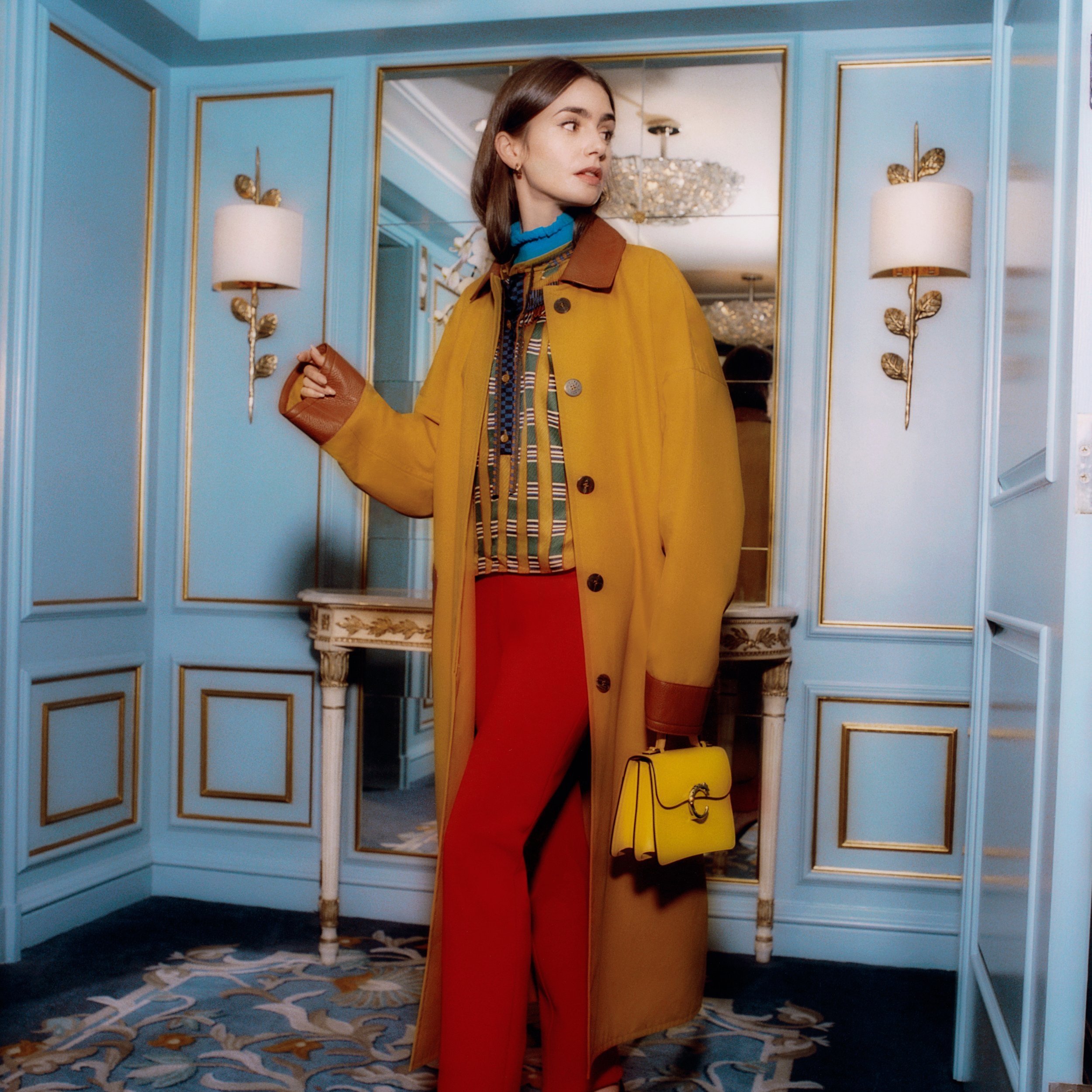 INSTYLE x LILY COLLINS
