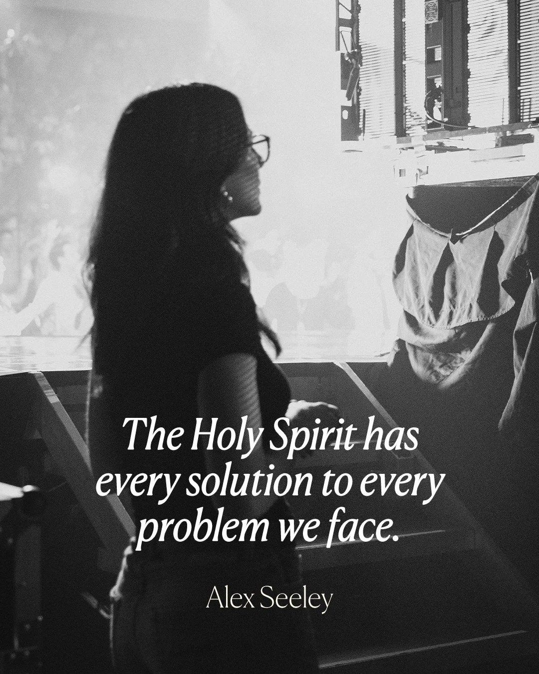 &ldquo;The Holy Spirit has every solution to every problem we face.&rdquo;

I don&rsquo;t say that lightly, and I certainly don&rsquo;t say it as a clich&eacute;. I say it from years of walking with Him through leadership, through heartbreak, through