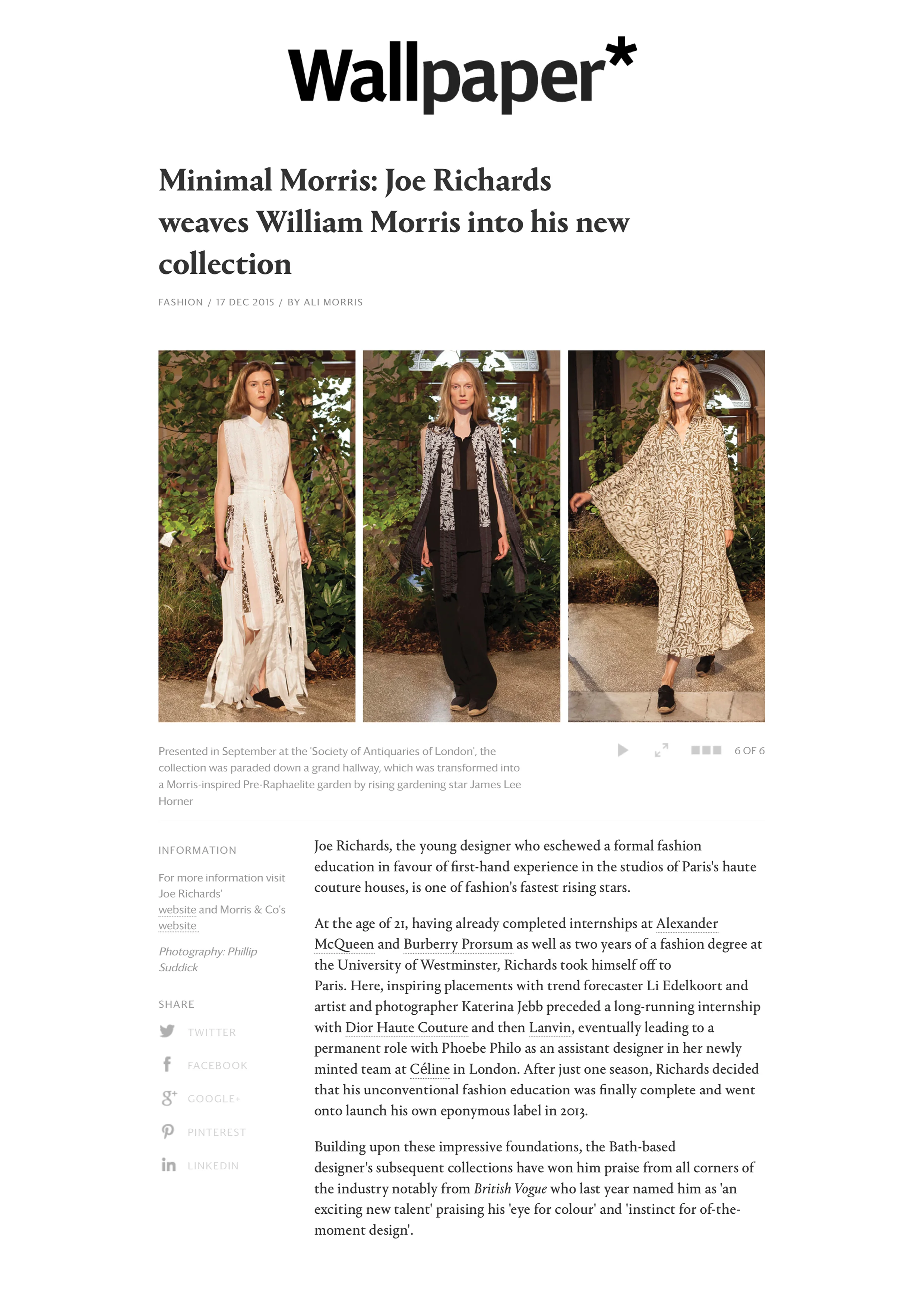 <center> Wallpaper* — 17 December 2015</center>