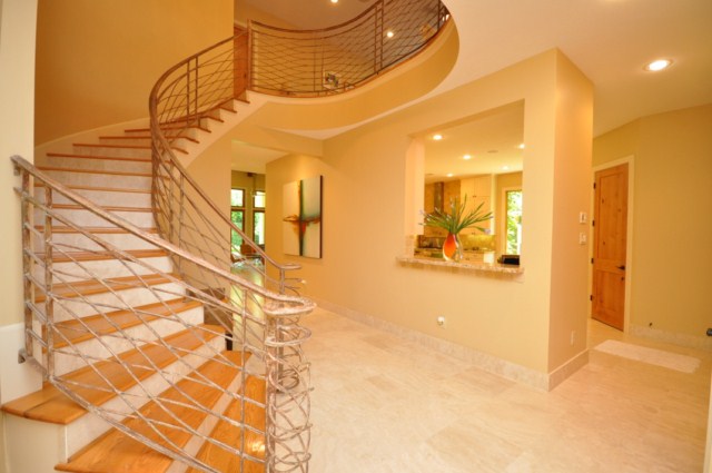 2309 Persa Street - Stairway and Gallery view to Kitchen - .JPG