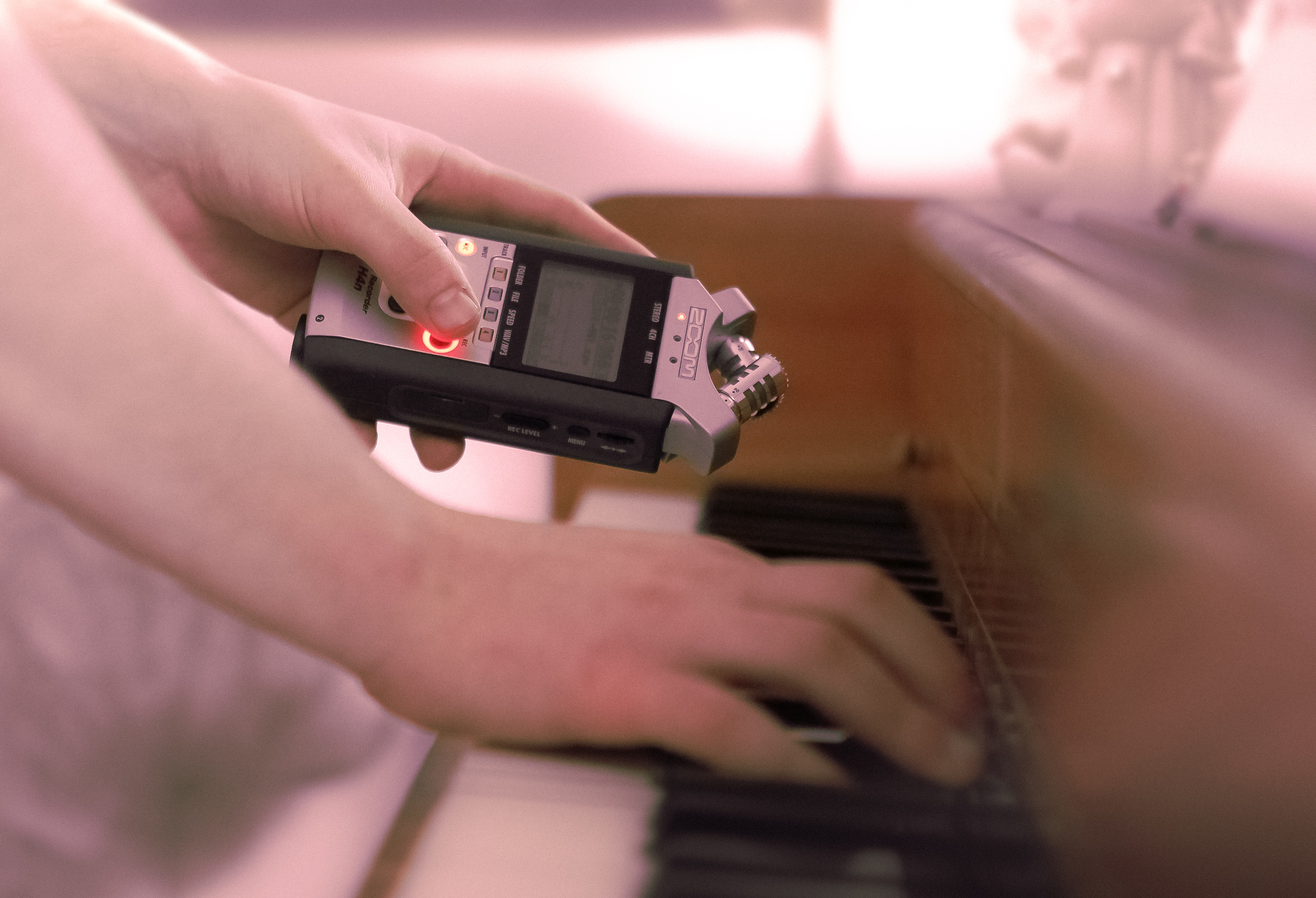 Recording "organic" piano.