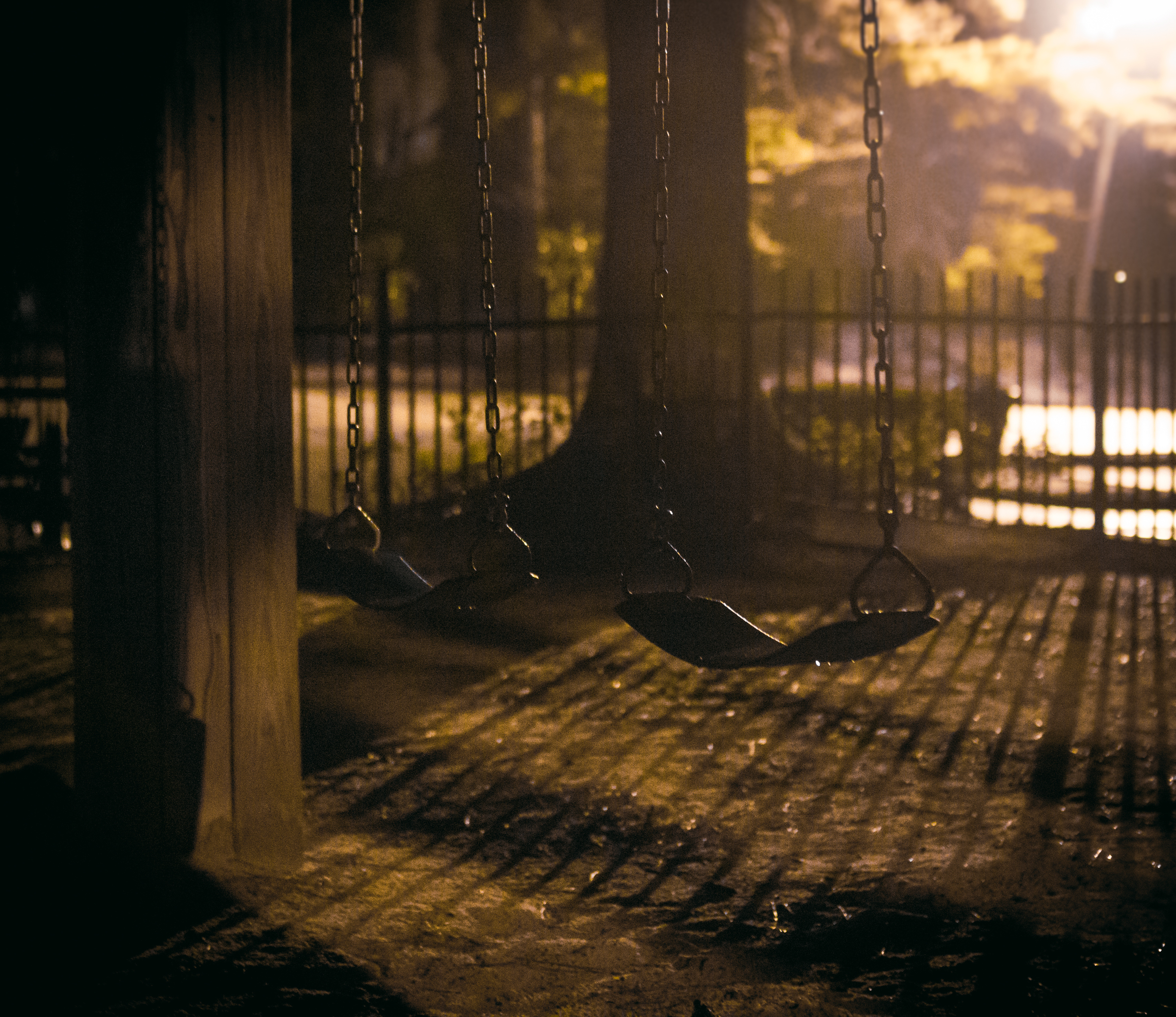 Night time brings a different perspective on ordinary things. 
