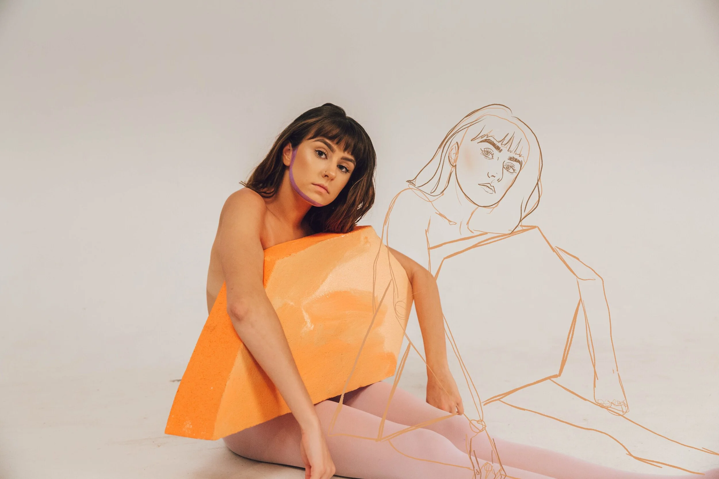 Models: Ila Mindell, Ellen Rutt, Kate Moss