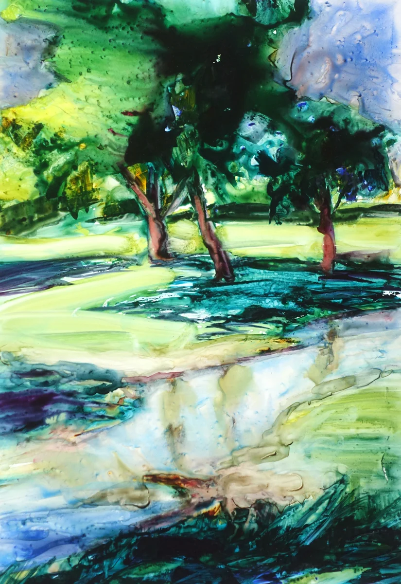 Three Trees, Upon Reflection
