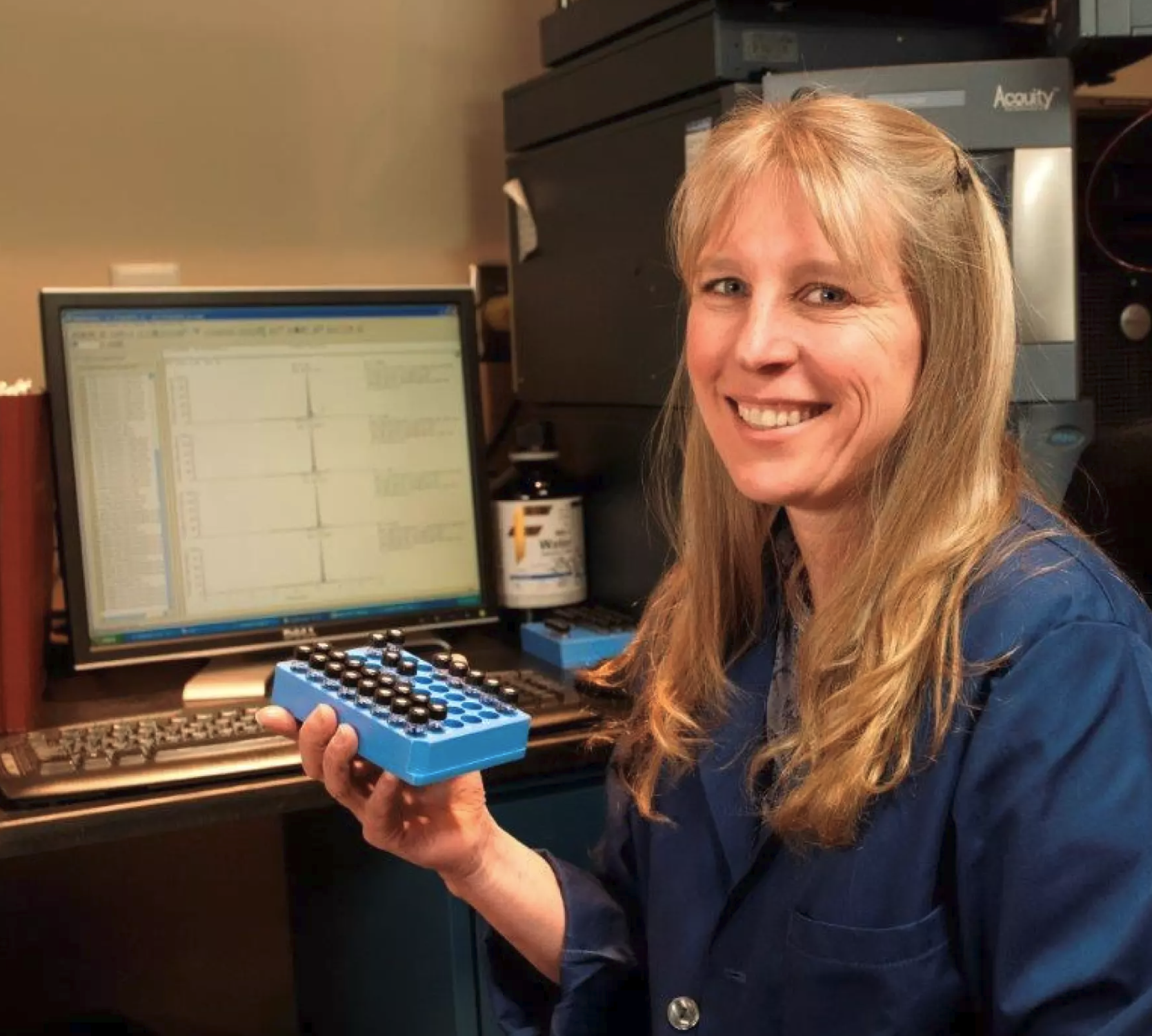 Jackson-based lab is developing a blood test to help diagnose ALS.