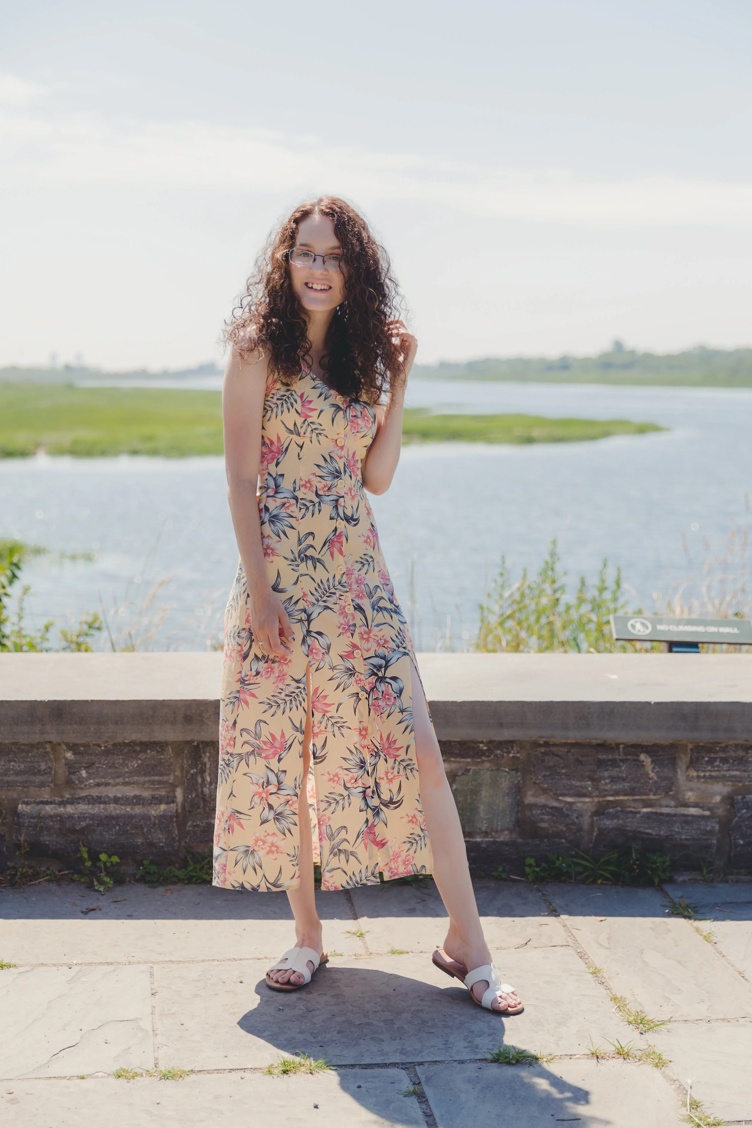 H\u0026M Yellow Summer Dress — Diary Of Kelly