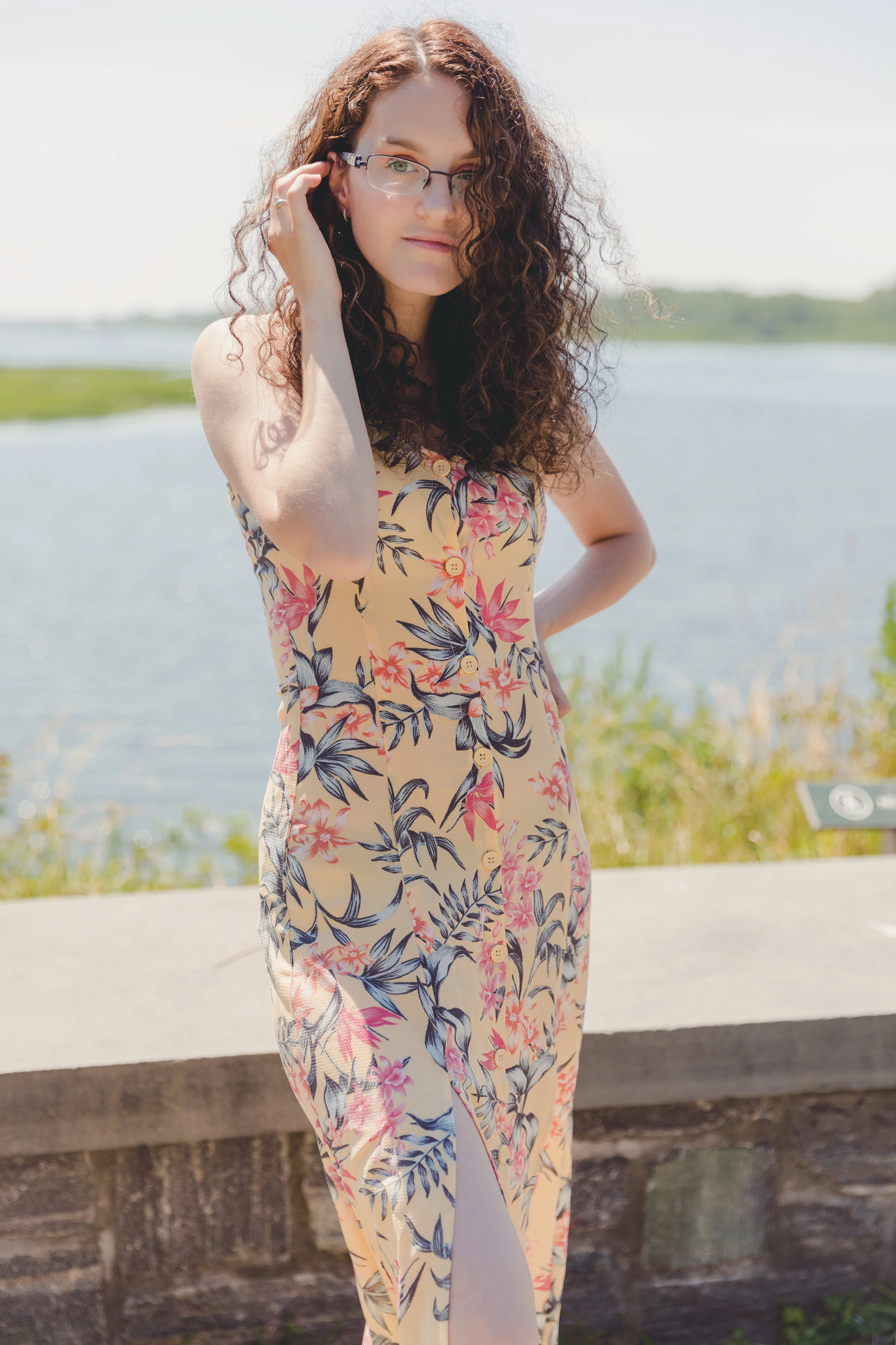 H\u0026M Yellow Summer Dress — Diary Of Kelly