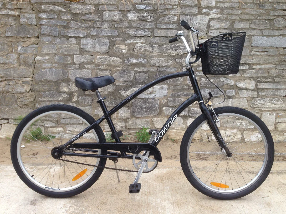 electra bike with basket
