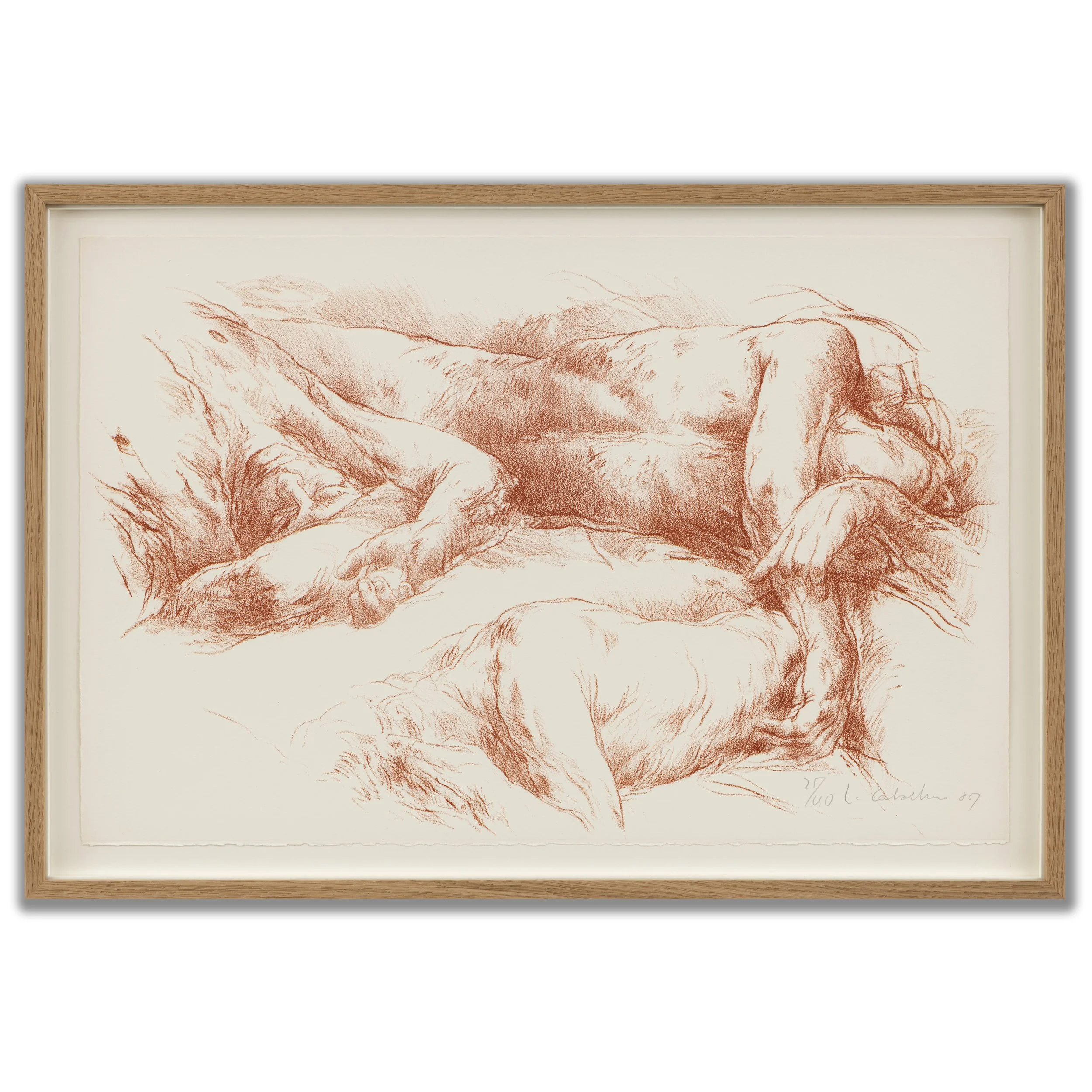 Luis Caballero 'Untitled (Three Figures)', 1987