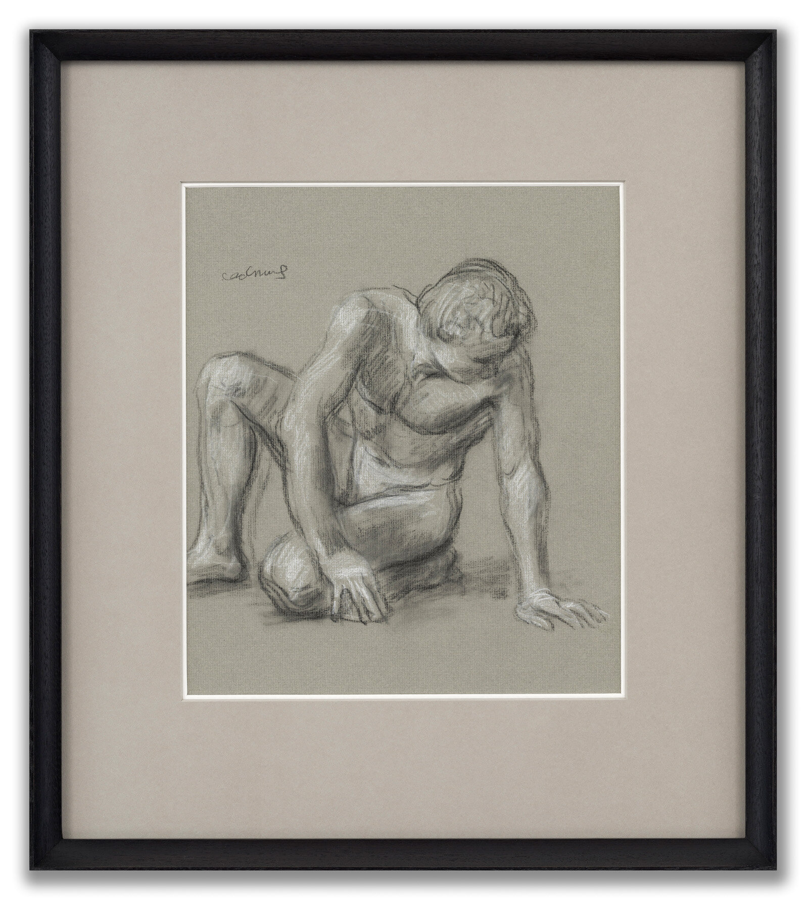 Paul Cadmus, (American 1904-1999), Figure Study