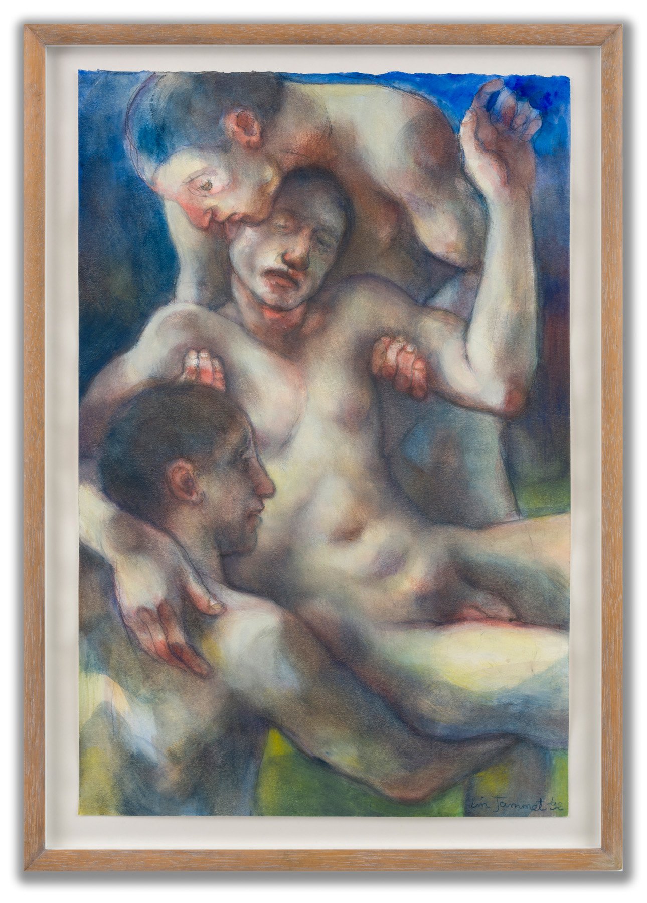 Lin Jammet, (British 1958-2017), Three Figures, 1992