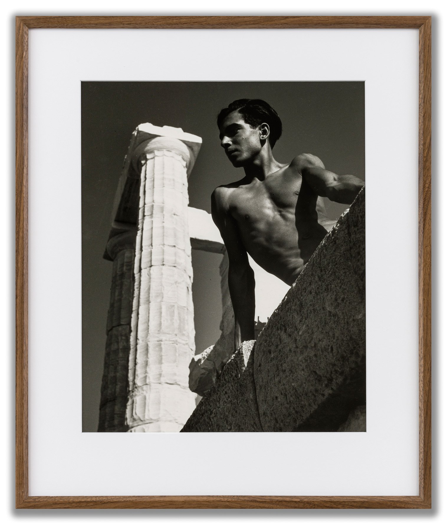 Herbert List, (German 1903-1975), Under the Temple of Poseidon/ Sounion, 1937