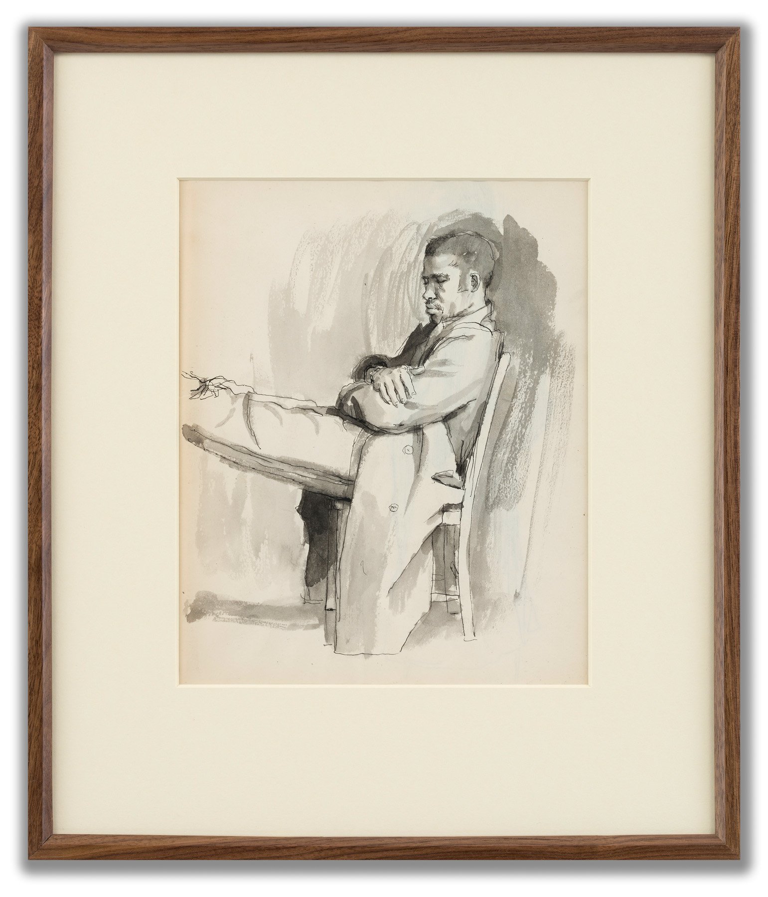 Michael Leonard, (British 1933-2023), Resting Figure, 1957