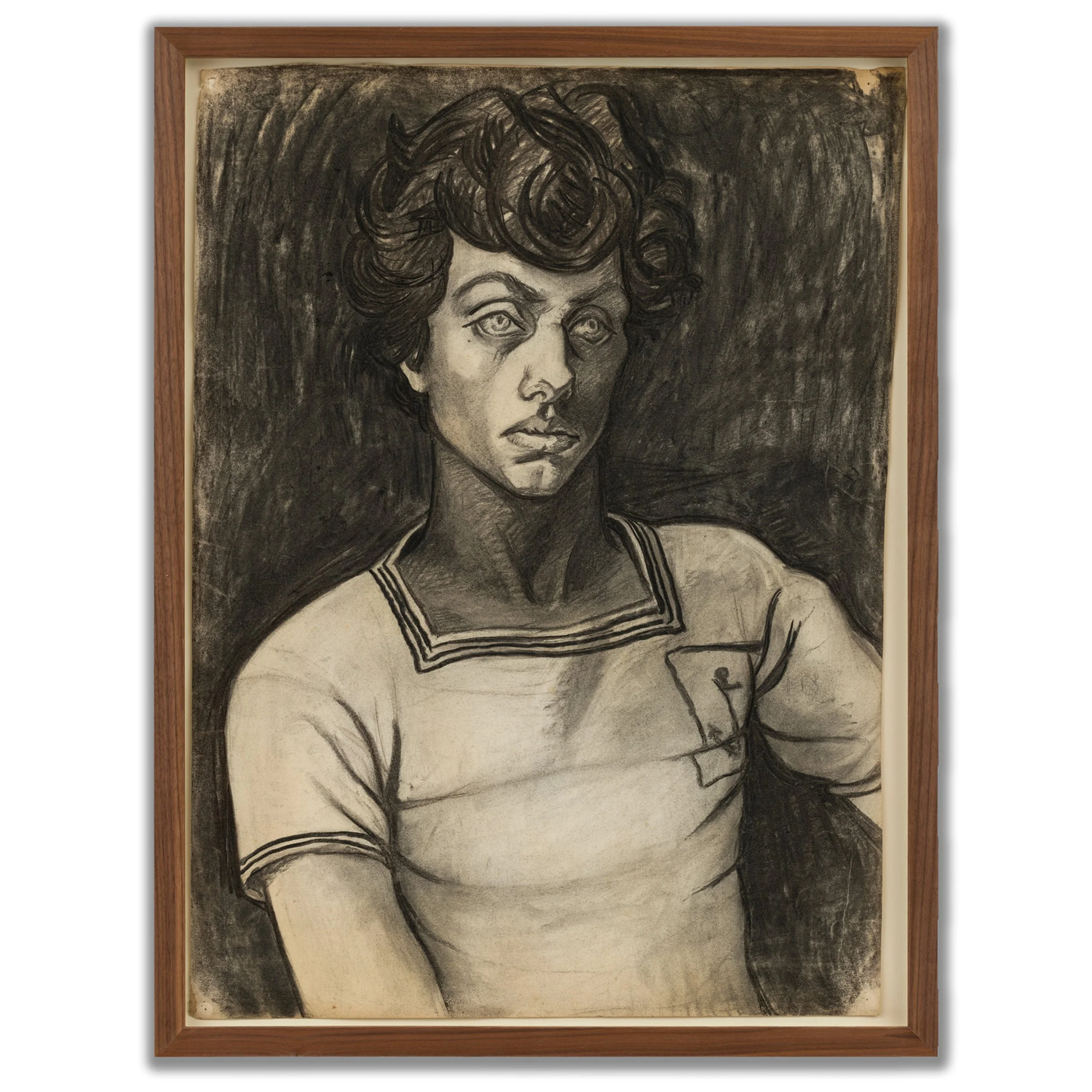 henry-miller-fine-art-postwar-male-form-dominique-dalozo-argentinian-portrait-of-a-young-man-sailor-charcoal-and-goache-white.jpg