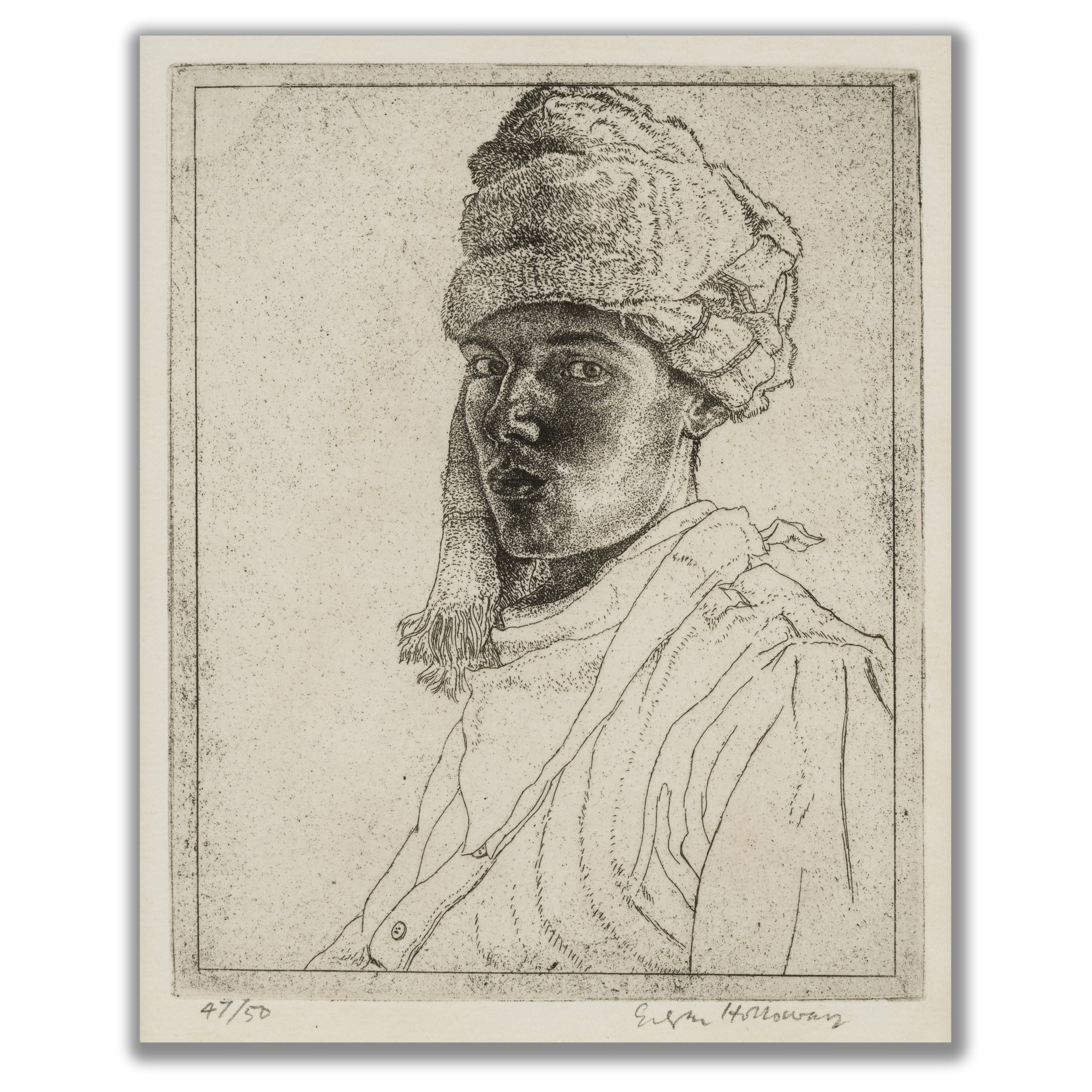 Edgar Holloway, 'Self Portrait No.9', 1937