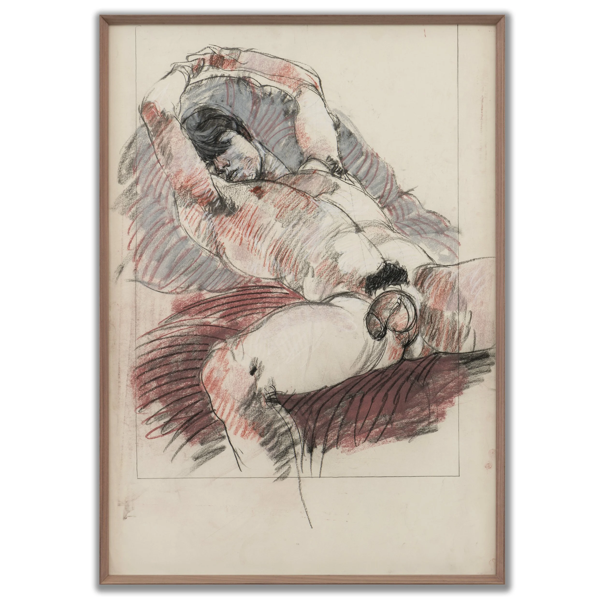 George Cayford 'Reclining Nude', c.1980s