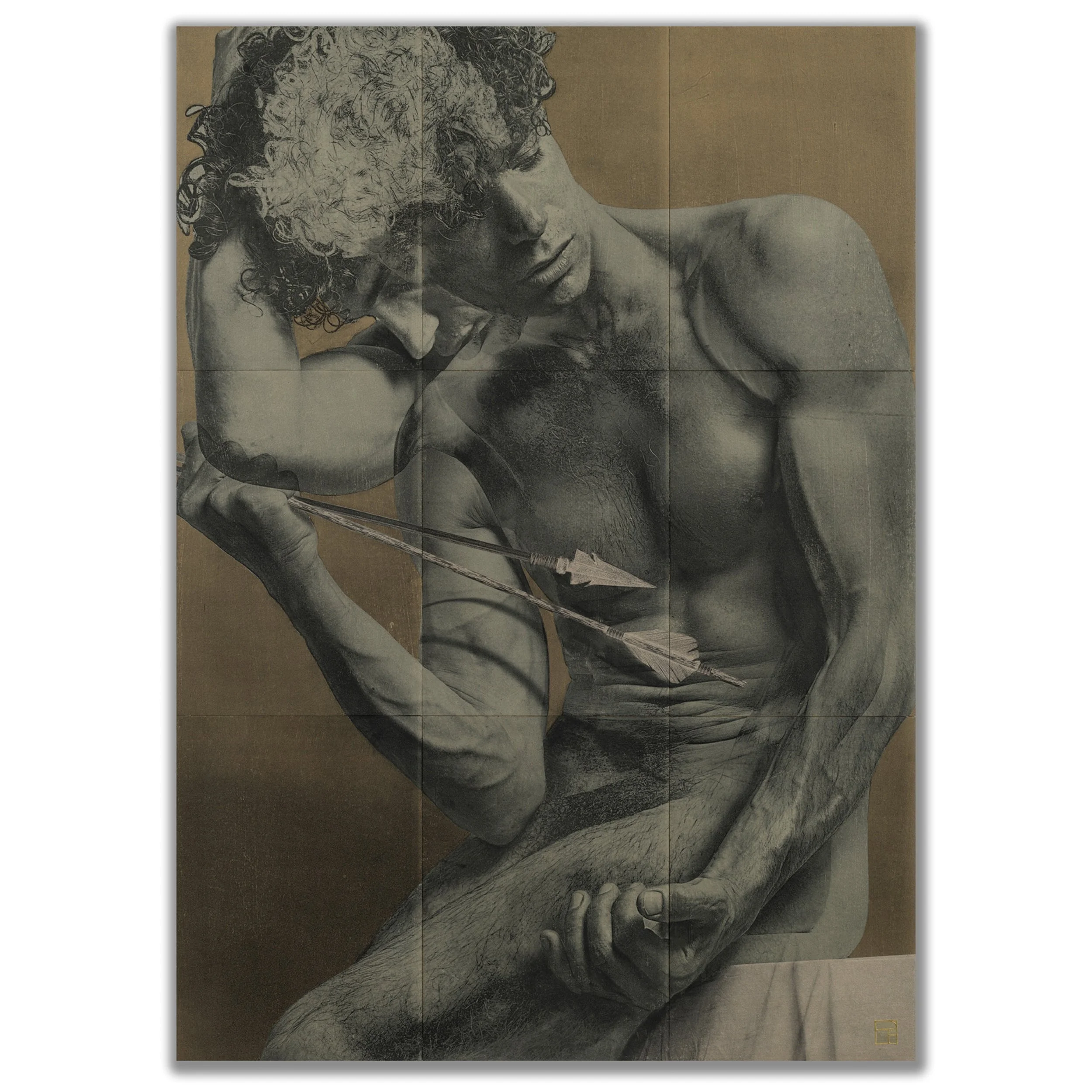 henry-miller-fine-art-male-form-radek-j-husak-Saint-Sebastian-Contemplation-monoprint.jpg