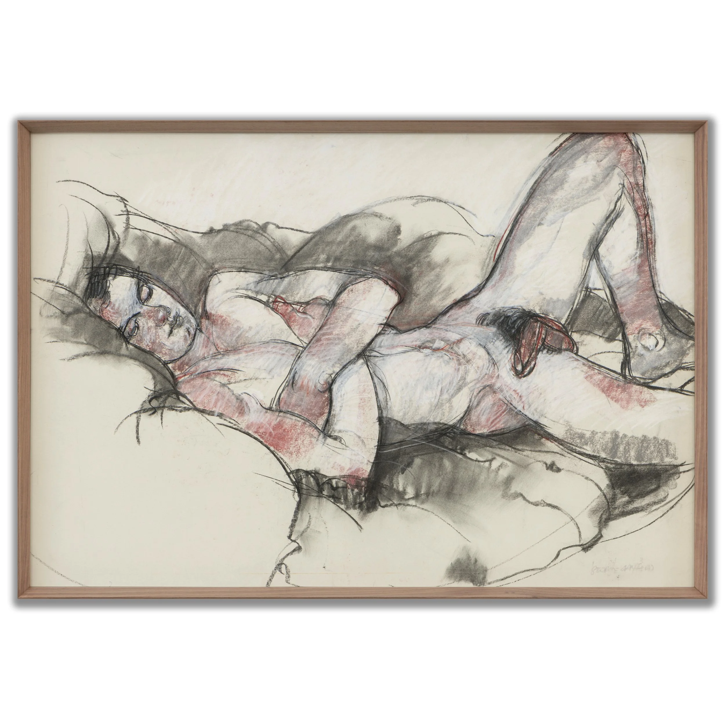 George Cayford 'Resting Nude (2)', c.1980s