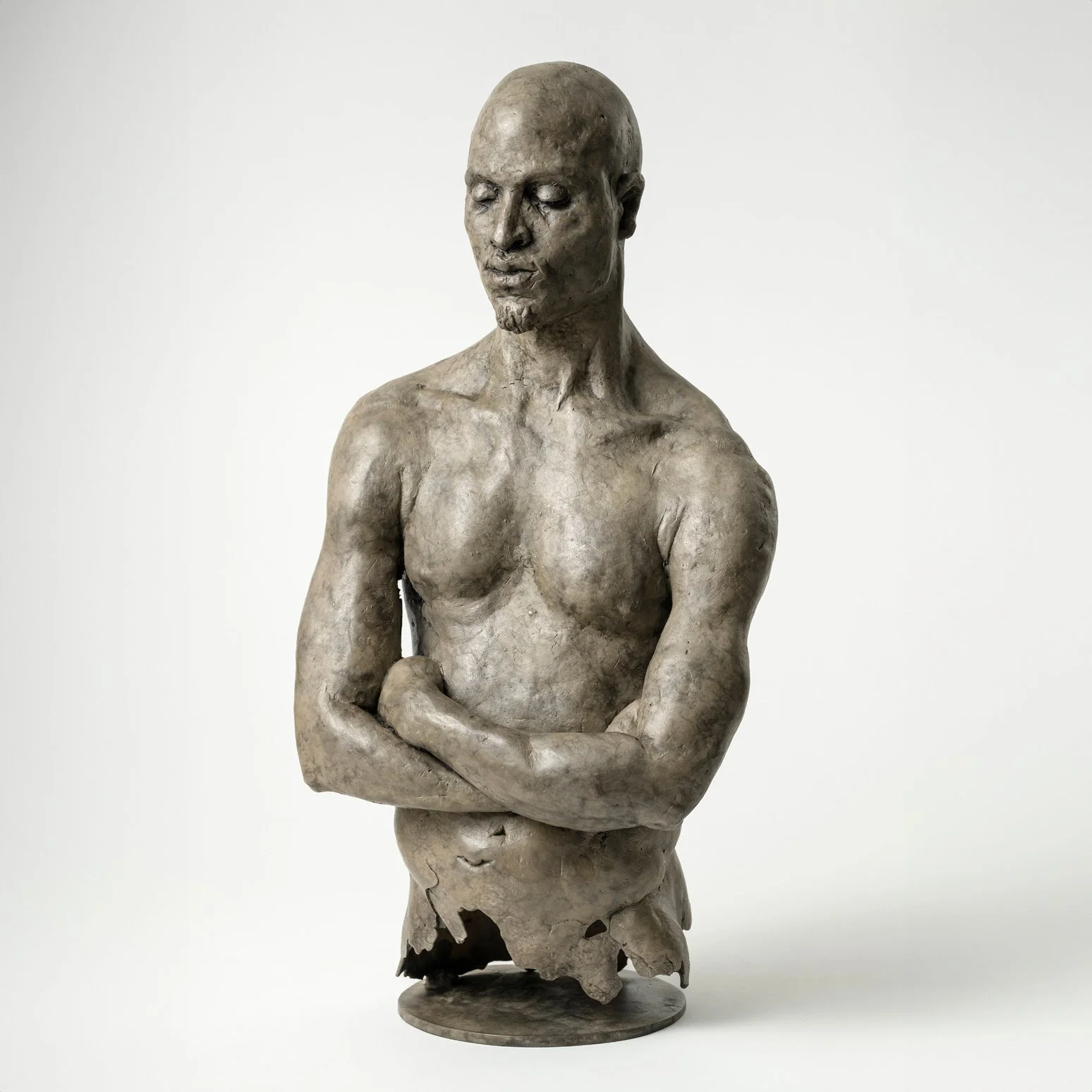 henry-miller-fine-art-male-form-hywel-pratley-modou-dripping-torso-fragment-bronze.jpg