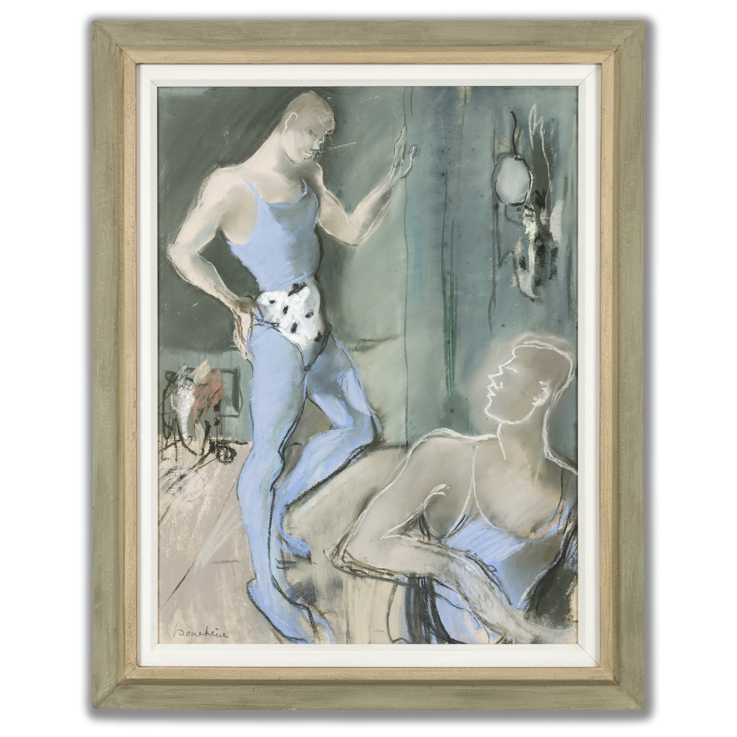 Dimitri Bouchène, 'Dans la loge', c.1920s
