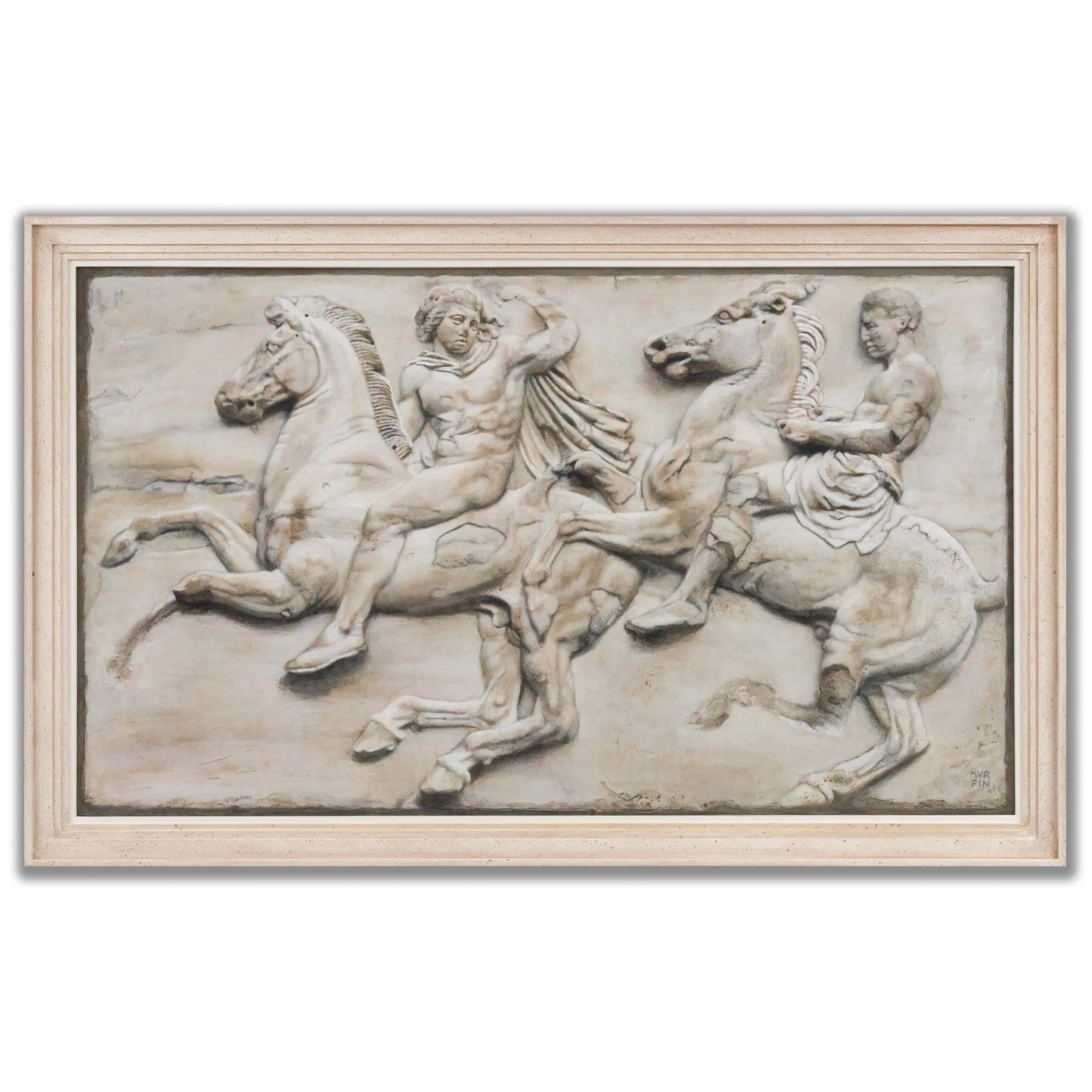 henry-miller-fine-art-male-form-michael-murfin-Parthenon-Riders-oil-on-board.jpg