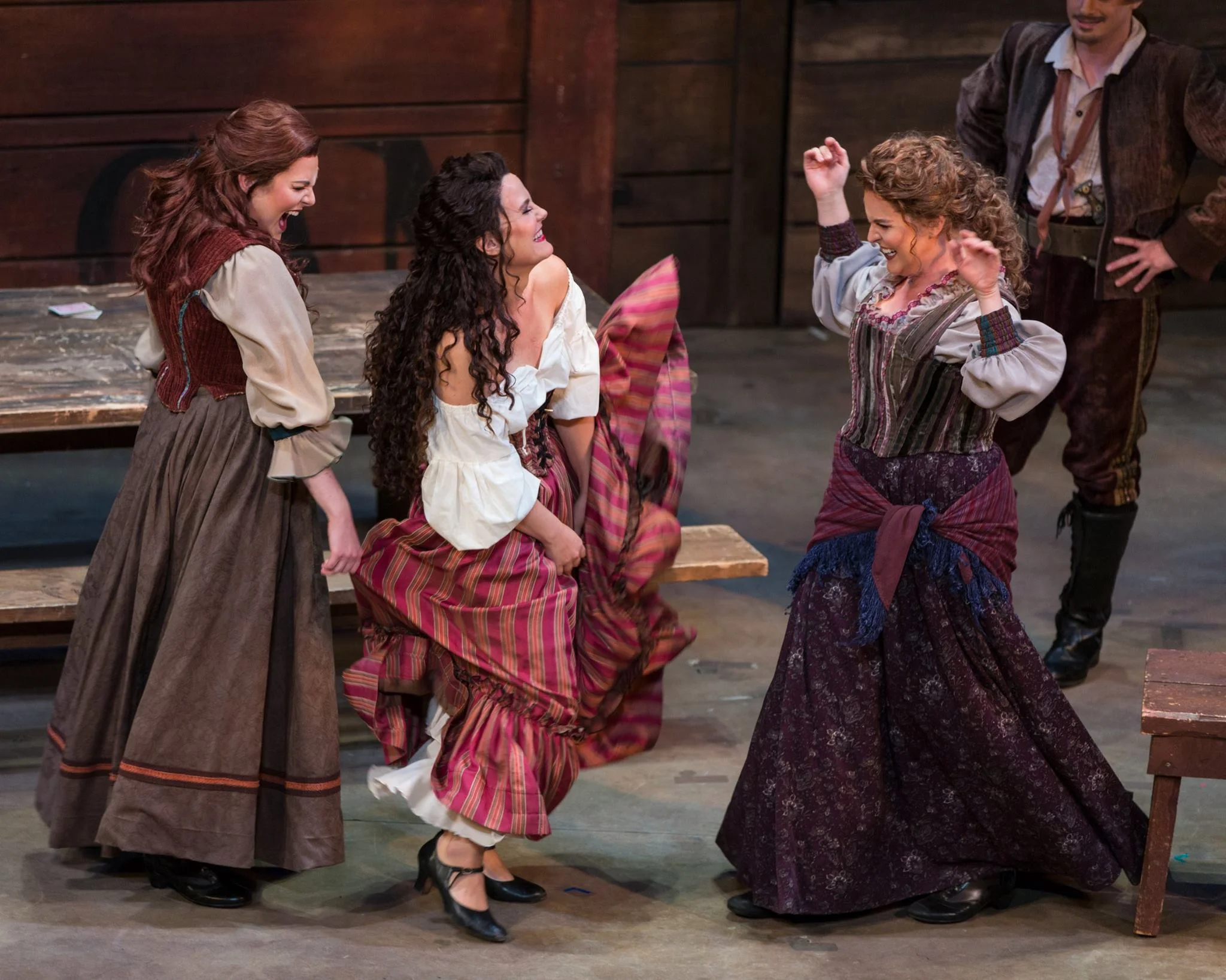 Mercédès (left) - Carmen Utah Opera 2016 Photo by Dana Sohm