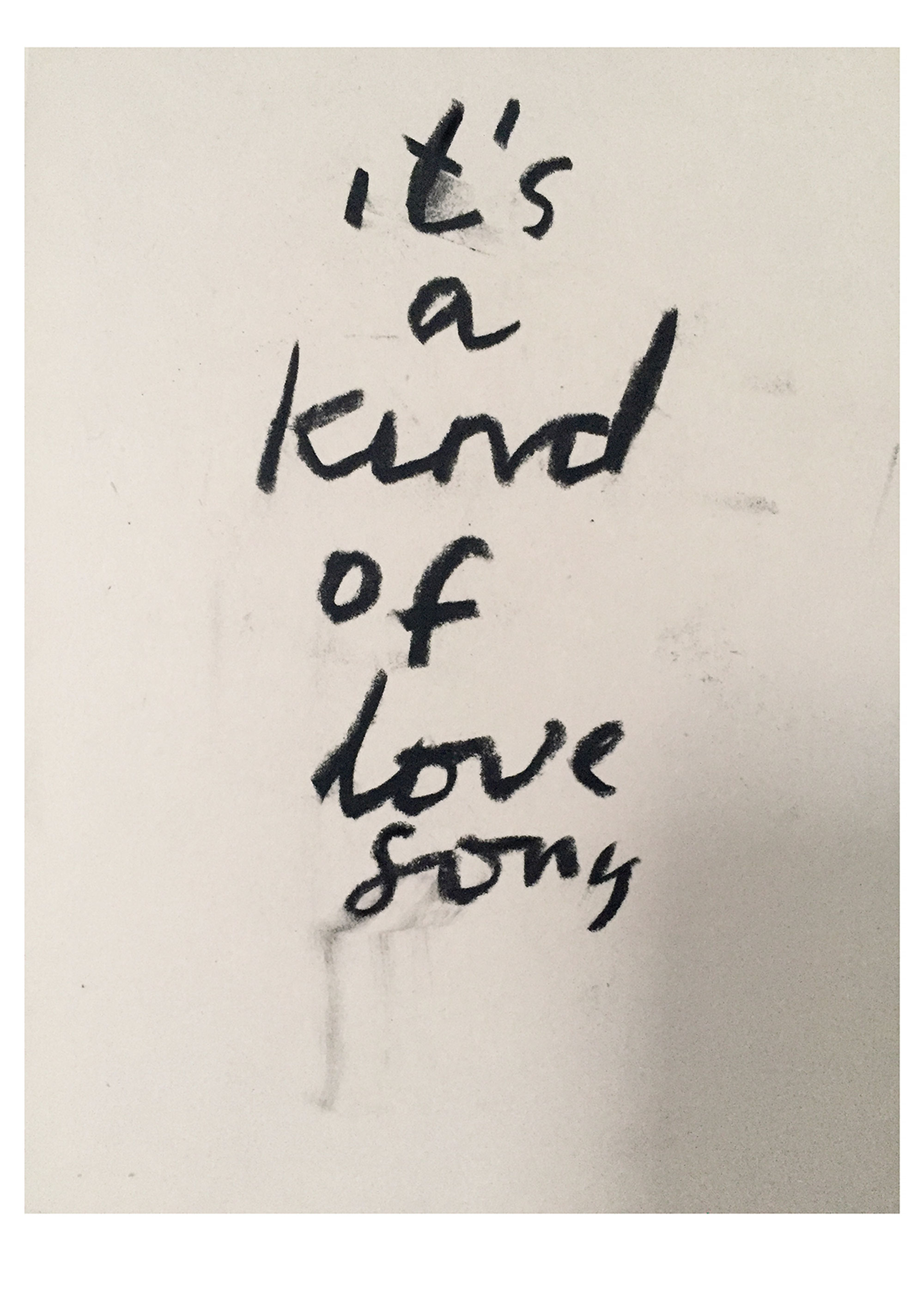 It's a kind of love song, 2016
