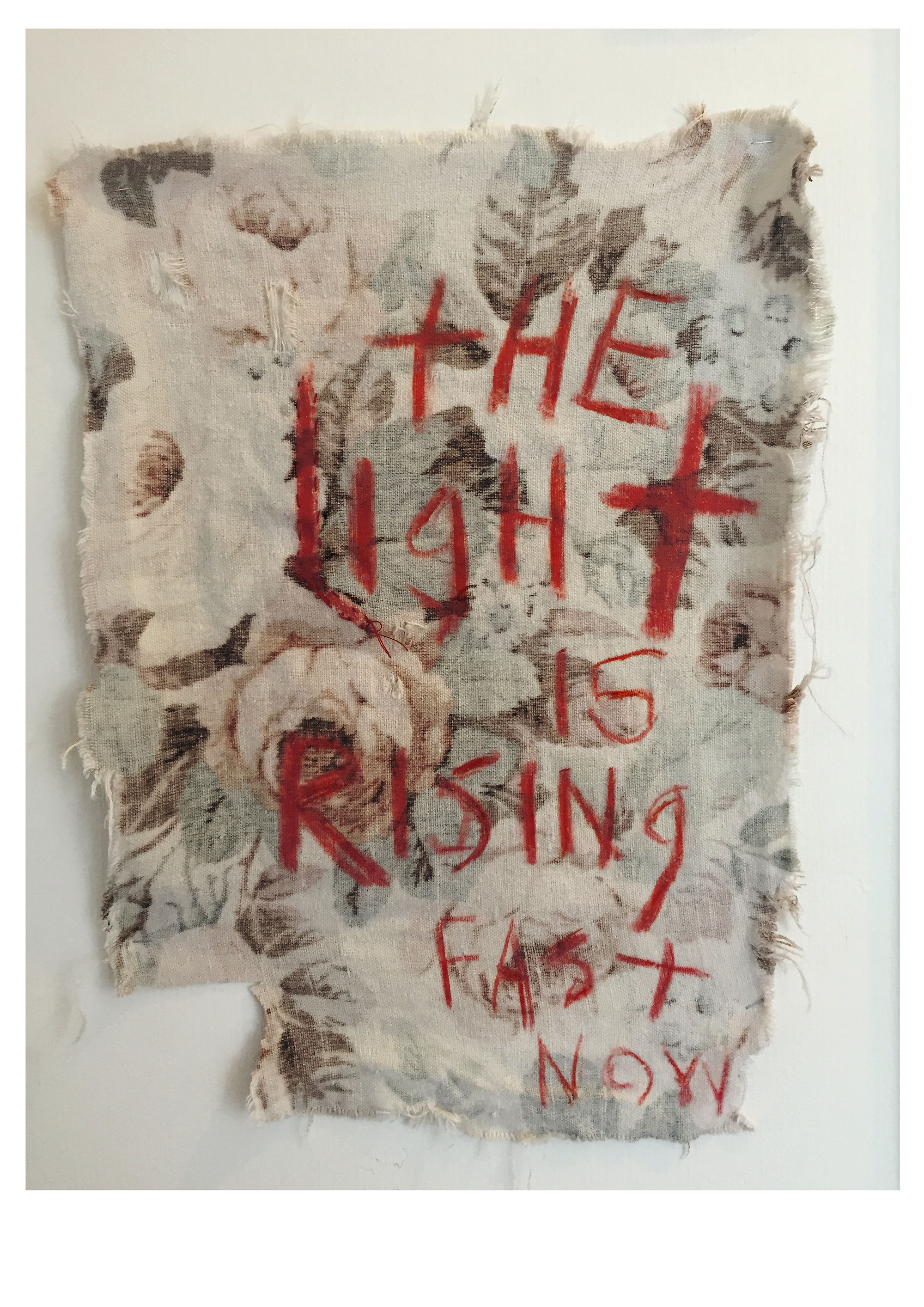 The light is rising fast now, 2016
