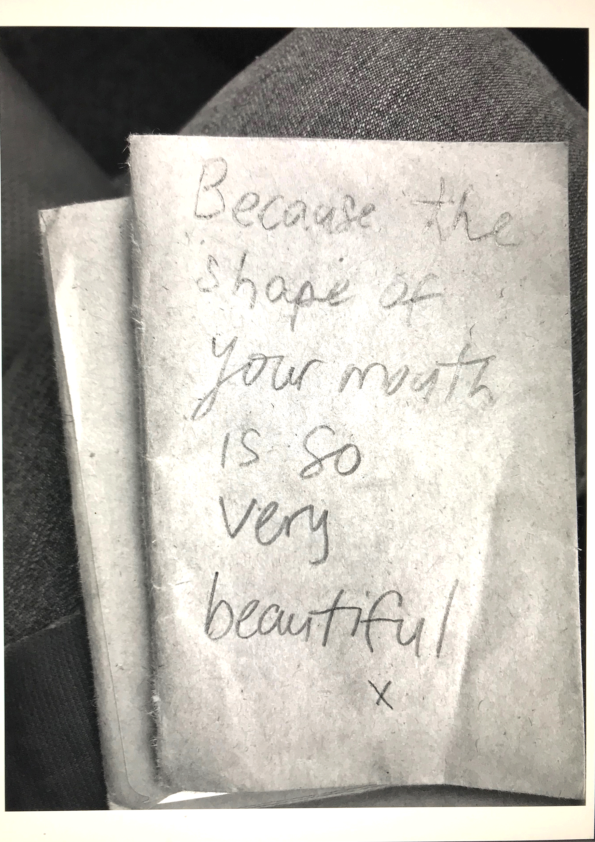 The shape of your mouth, 2019