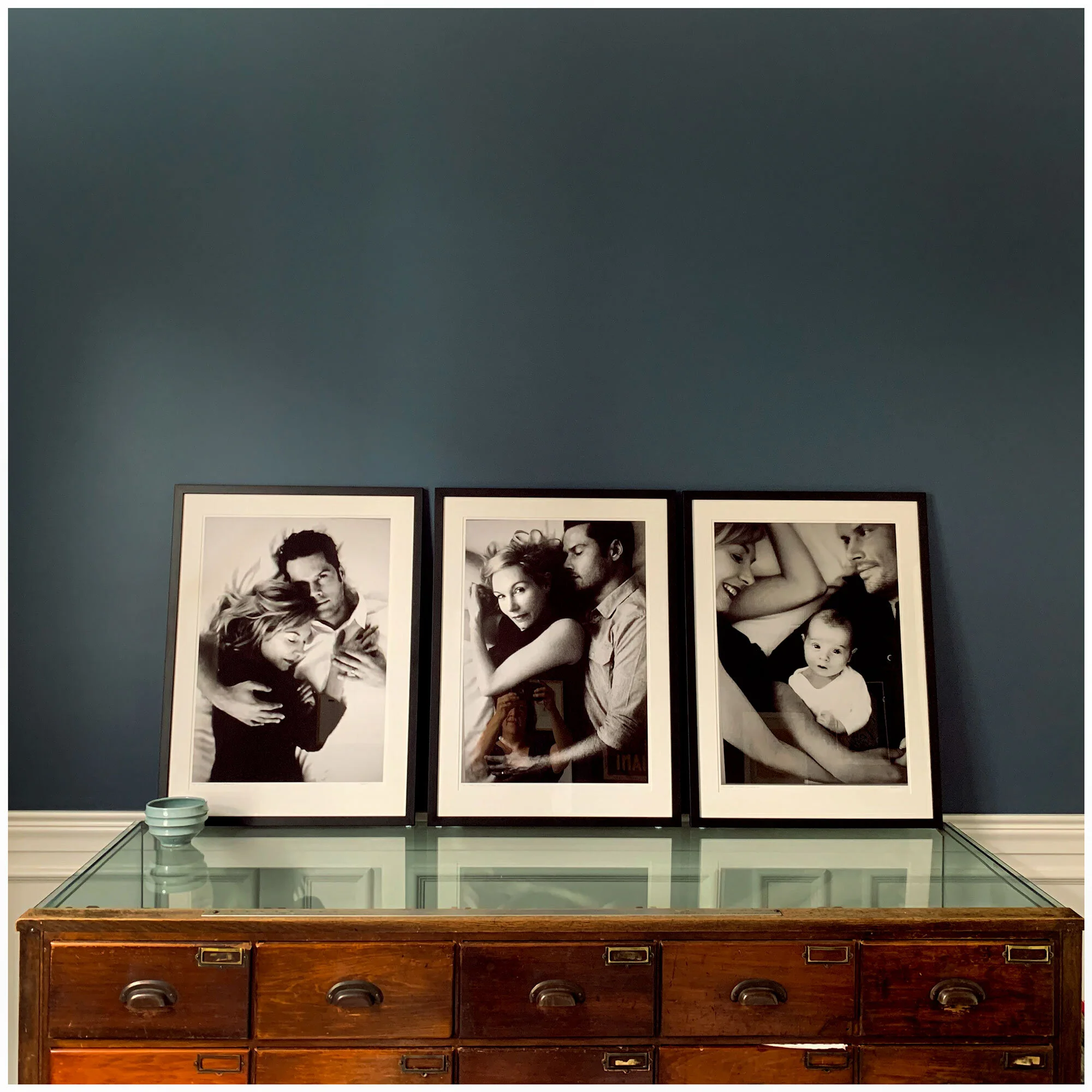 Portrait of F, C and C [triptych], 2012  [COMMISSIONS]