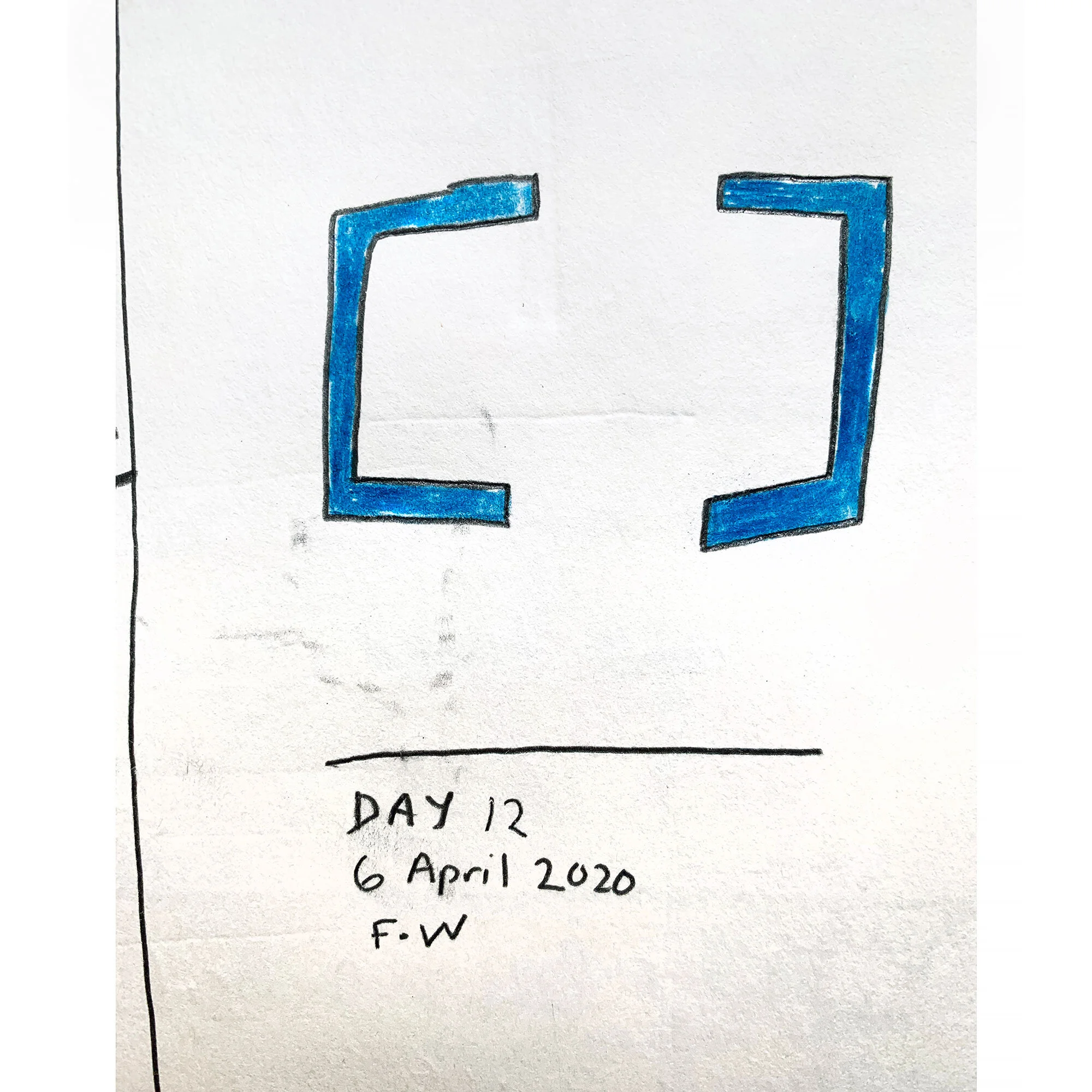 BLUE PARENTHESES // Day 12