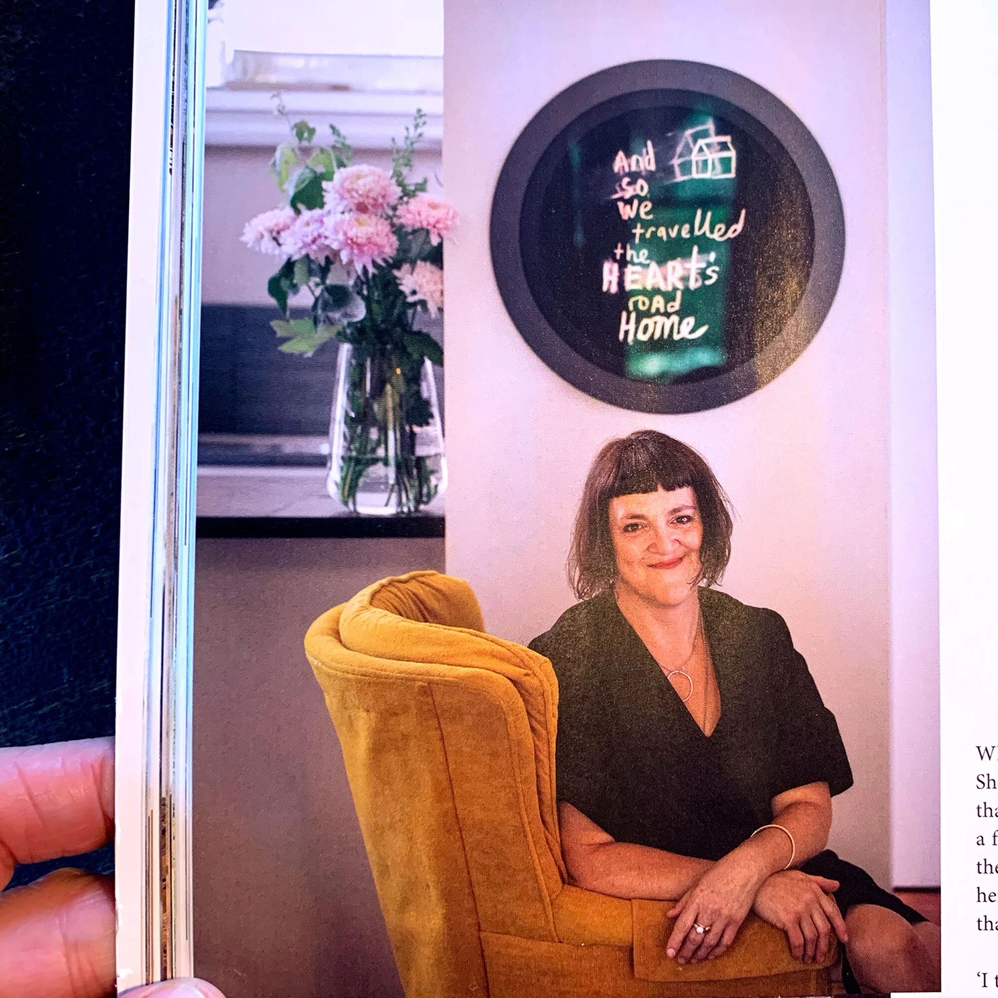  THE HEART’S ROAD HOME  In 2018, I made this very special artwork in collaboration with Julia Atkinson-Dunne from  StudioHome  .  We talked about what really had meaning for us in our lives, we came up with the fact both of us had travelled this life so far governed by our heart.  As a result of the collaboration, I made   the hearts road home     in a very limited edition of 5, which is now sold out.   If you love this, and are gutted you can’t have one for your very own, then guess what, I do commissions.  I could use this artwork as a jumping off point to make a new artwork, bespoke to you. 