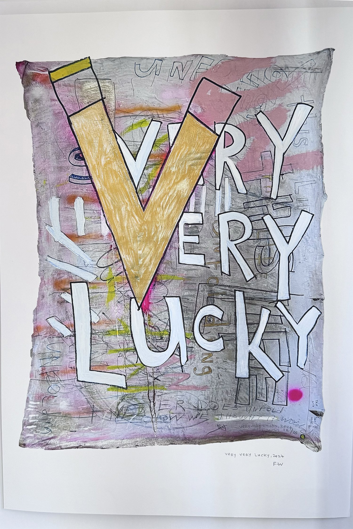 Very very lucky, 2024 [limited edition print] (For MW)