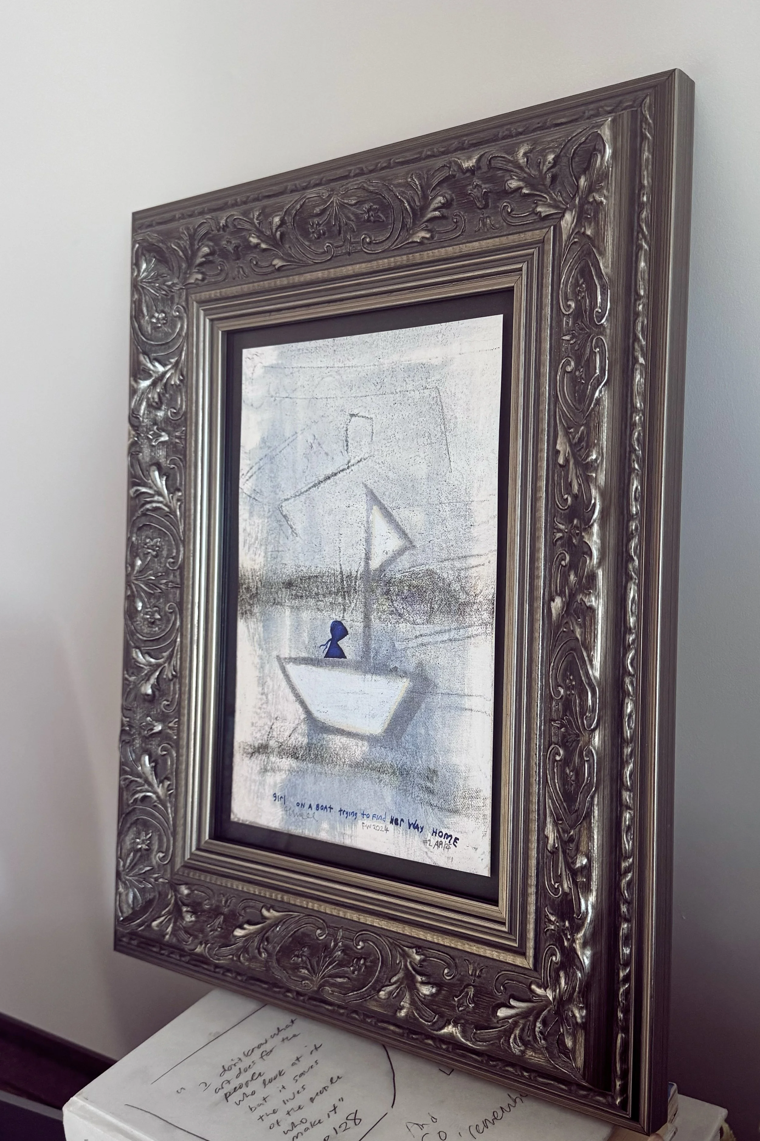 girl-on-a-boat-silver-gilt-frame-side-23 .jpg