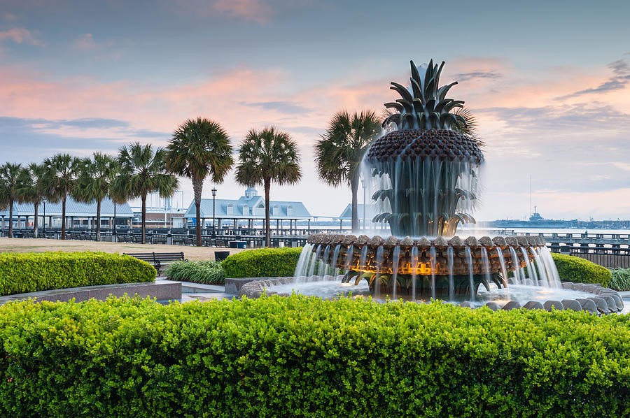 Charleston Pineapple fountain at waterfront park.jpg
