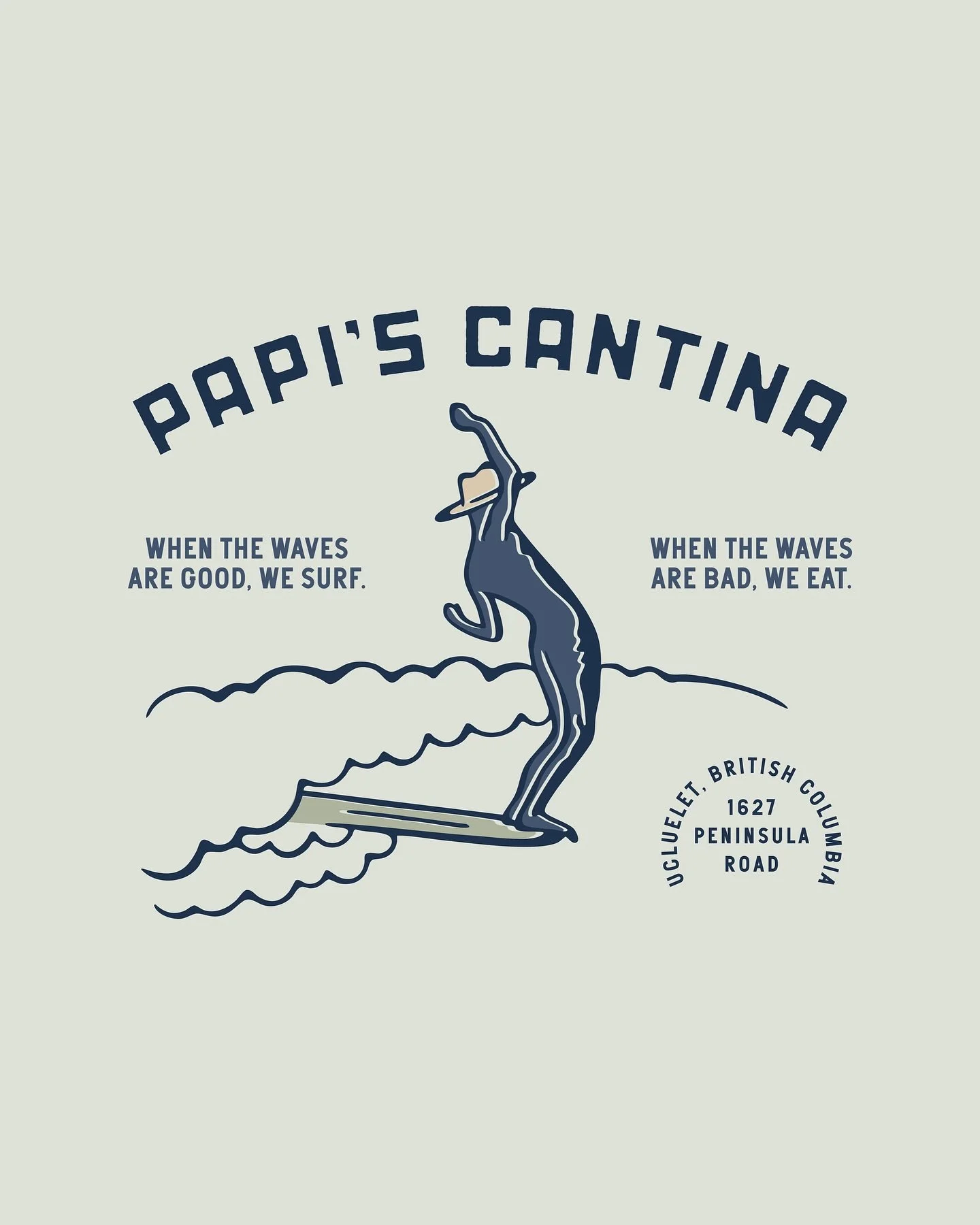 New merch graphic for our pals @papis.cantina !