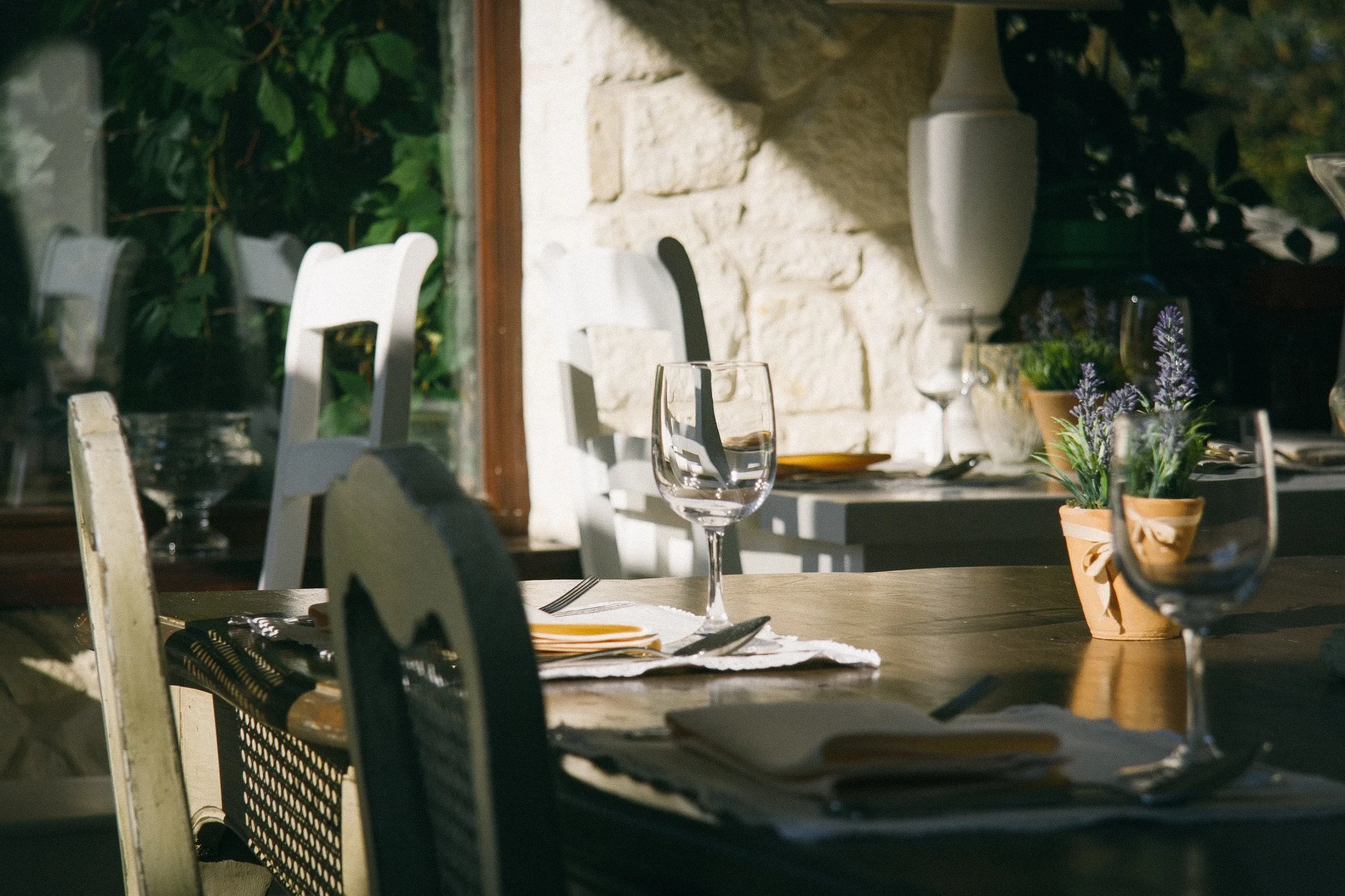 “Rustic, warm-weather dinner venue”