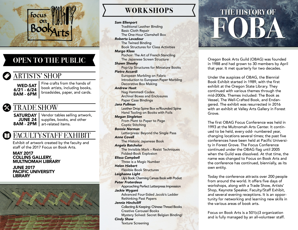 Promotional Trifold - Side 2