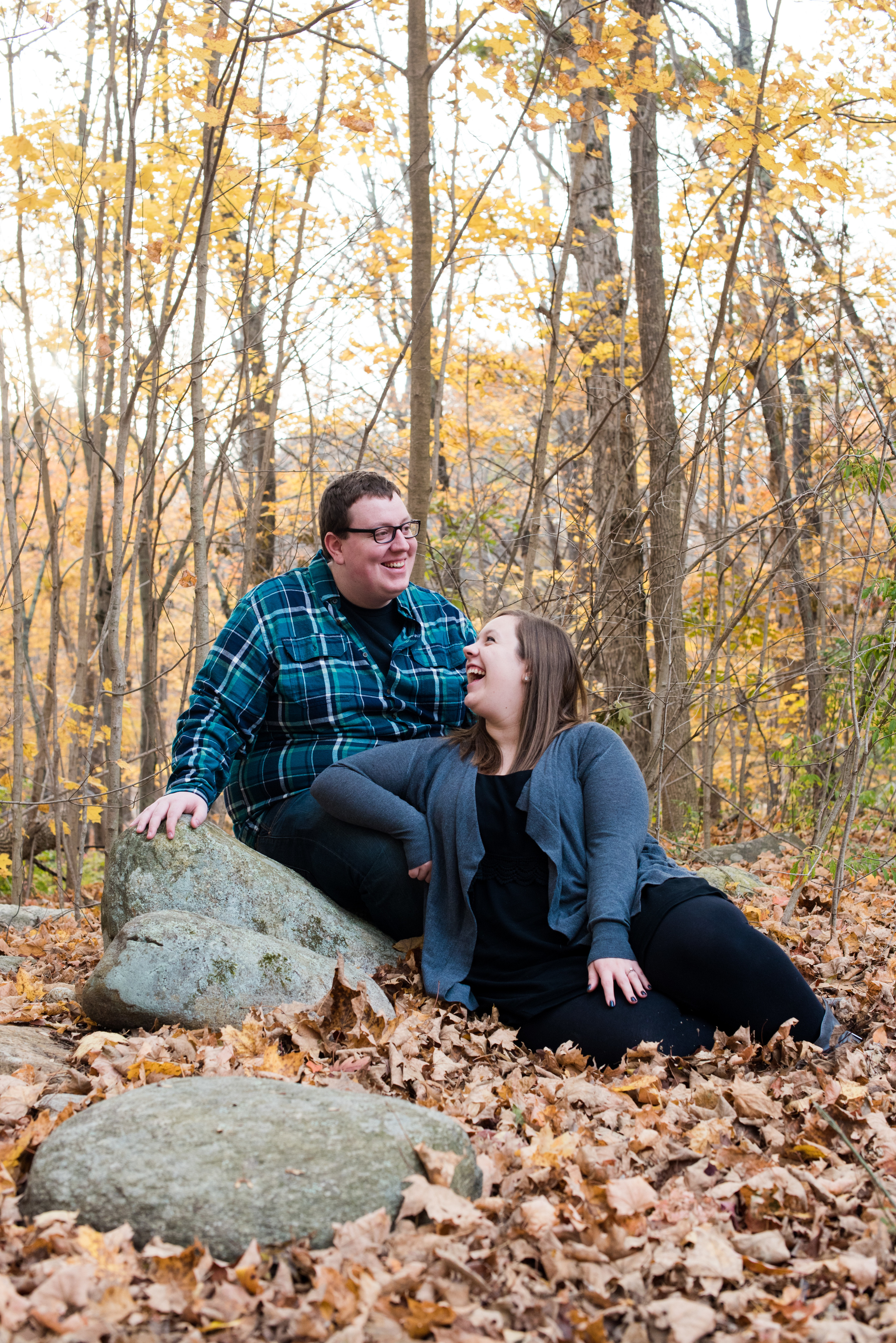 Westville Dam outdoor engagenment photos in Sturbridge, MA by Kara Emily Krantz Photography