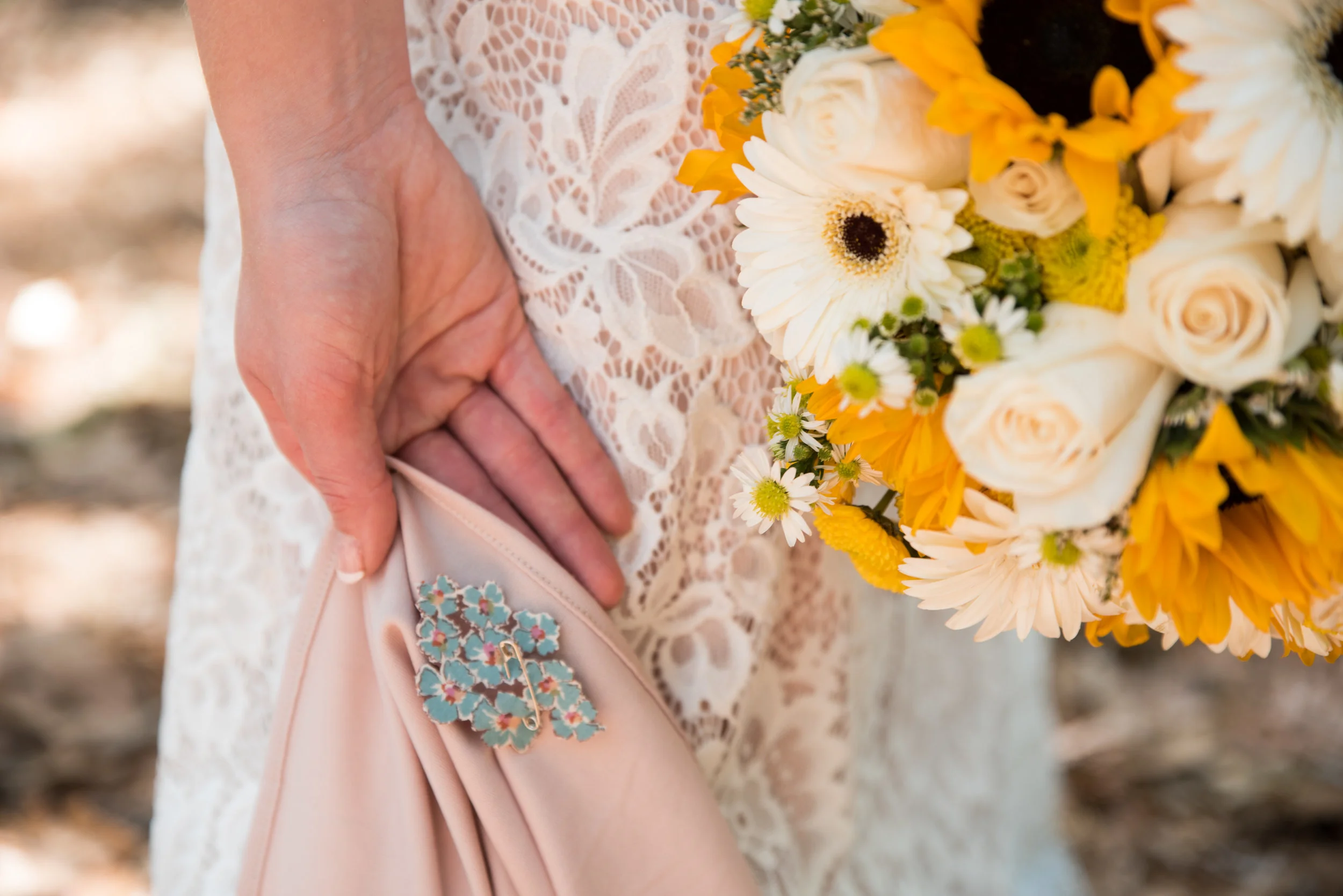 Lisa and Nate, weddings, Fall, Autumn, marriage, nature, October, Brian, Latham, wedding photography, rustic, woodsy, woods, DIY, Connecticut, Massachusetts, lake, sunflower, pond, yellow, simple, gorgeous, bouquet
