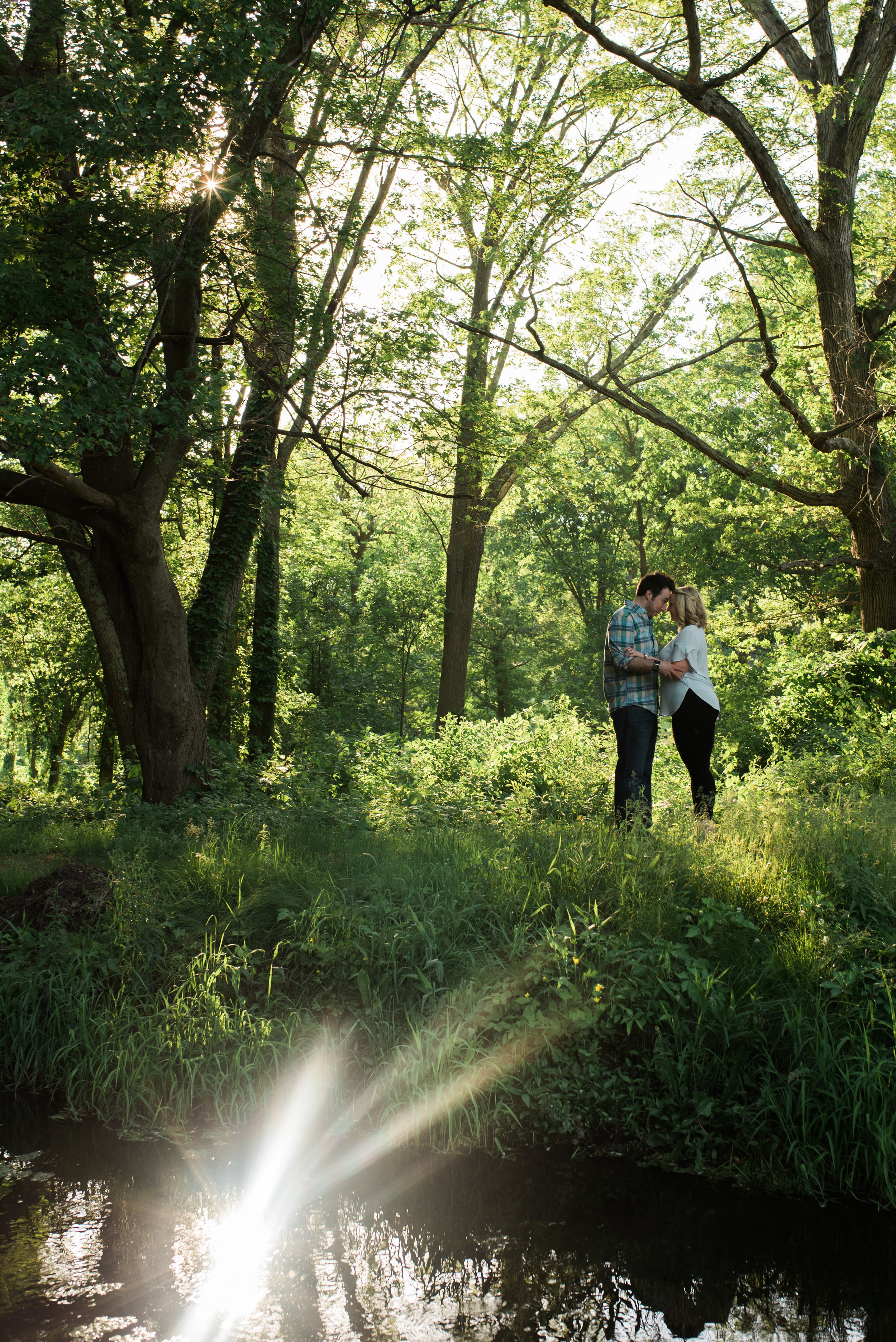 Wayside Inn Grist Mill outdoor engagement photos in Sudbury, MA photographer Kara Emily Krantz Photography