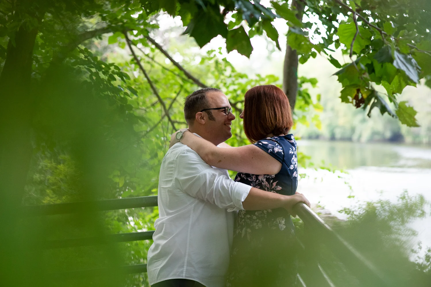Blackstone River State Park engagement photos in Lincoln, RI photographed by Kara Emily Krantz Photography