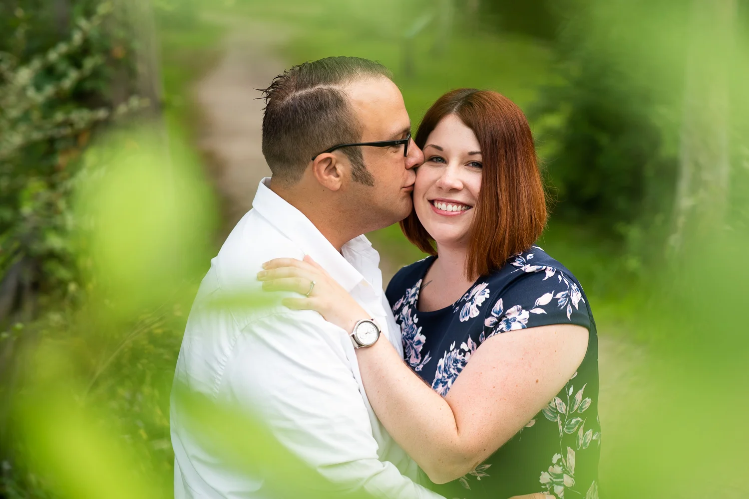 Blackstone River State Park engagement photos in Lincoln, RI photographed by Kara Emily Krantz Photography