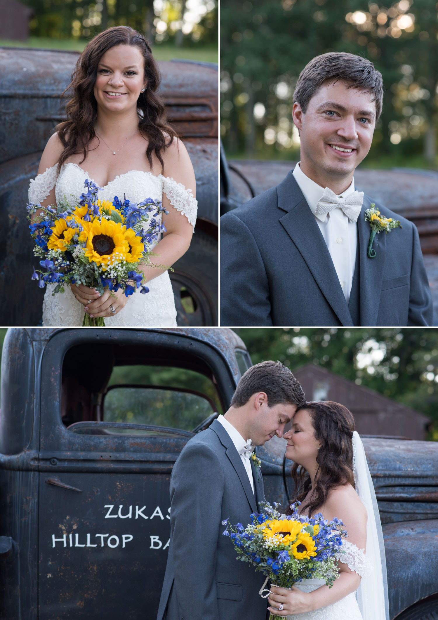 Zukas Hilltop Barn wedding venue photos in Spencer, MA photographed by Kara Emiy Krantz Photography