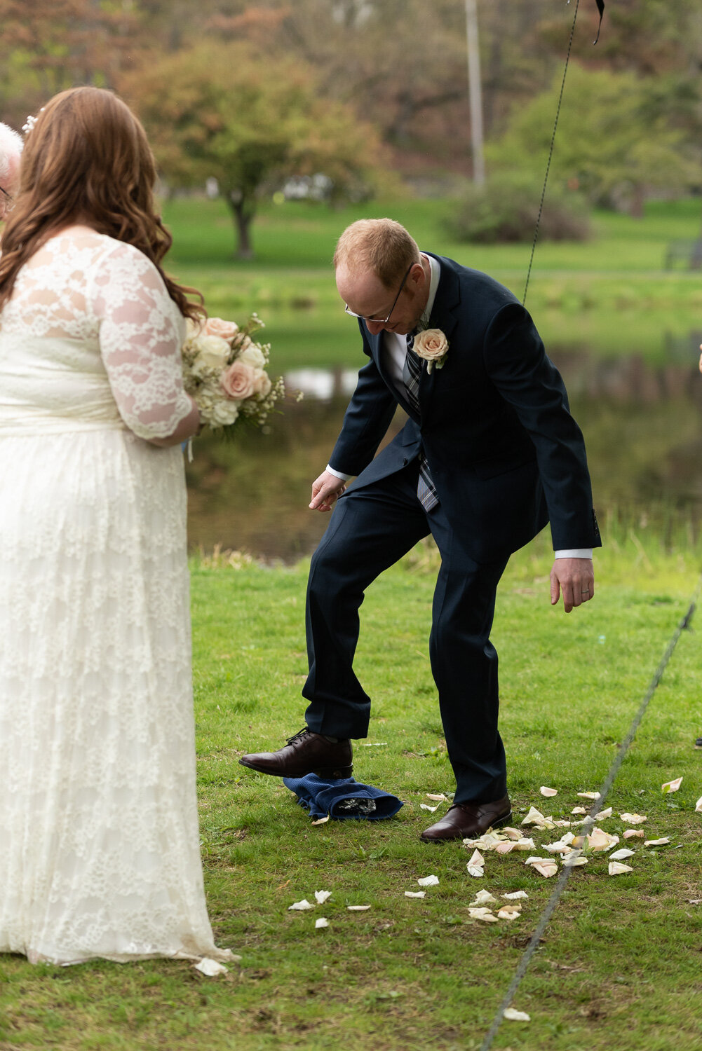 Rachel and David Married at Elm Park in Worcester, MA